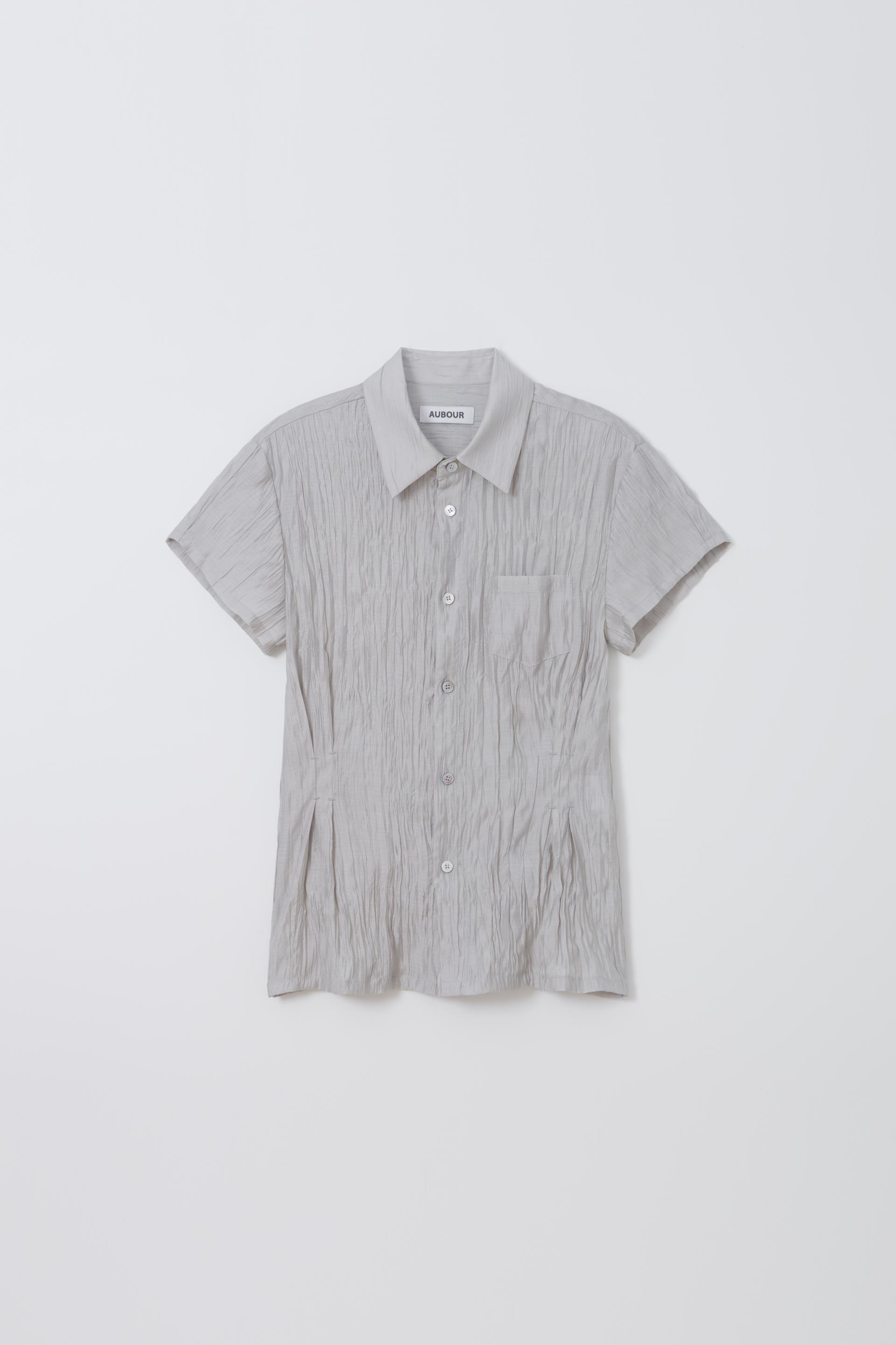 [5차 재입고] ripple half shirts (dusty mint)