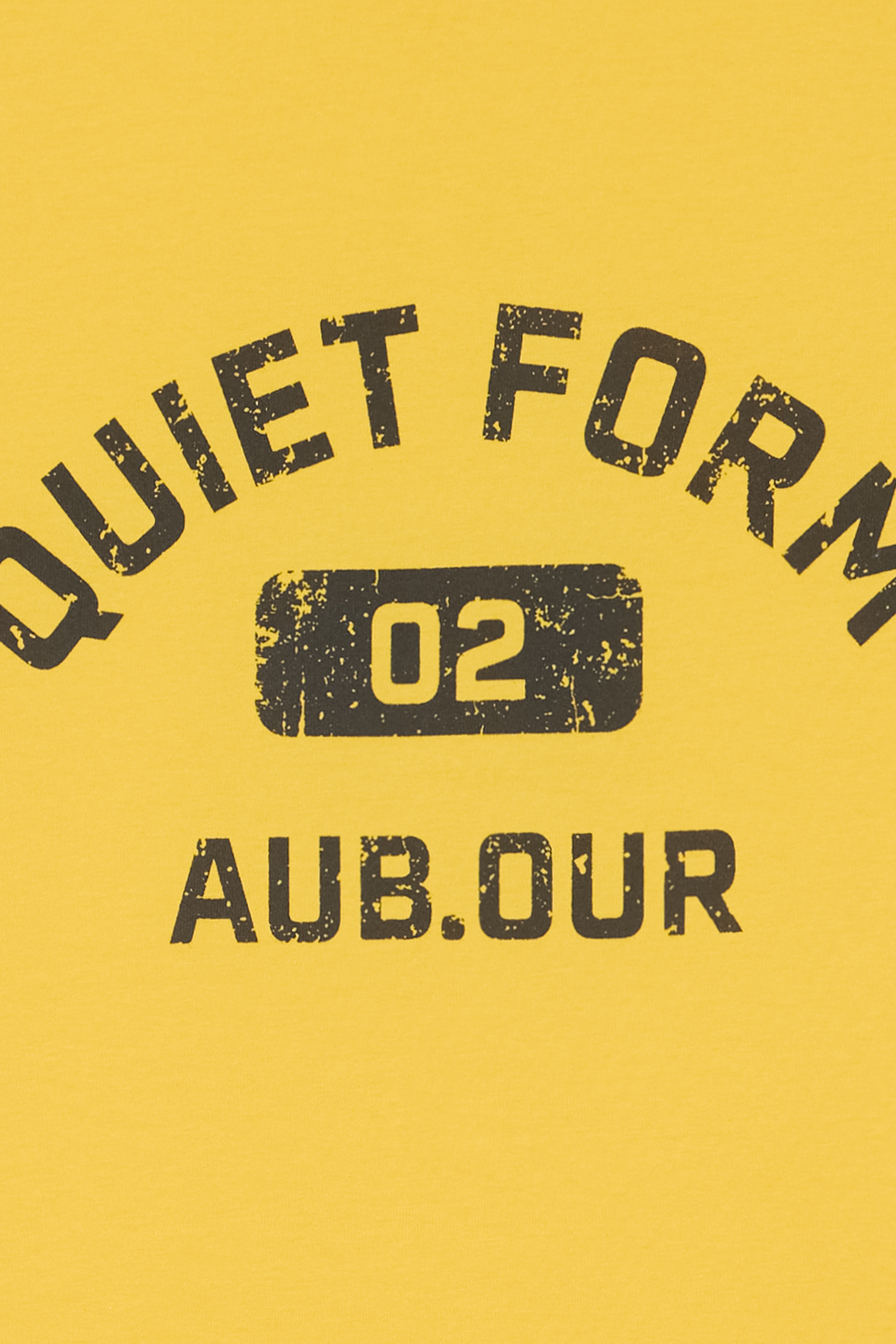 vintage form t-shirt (yellow)