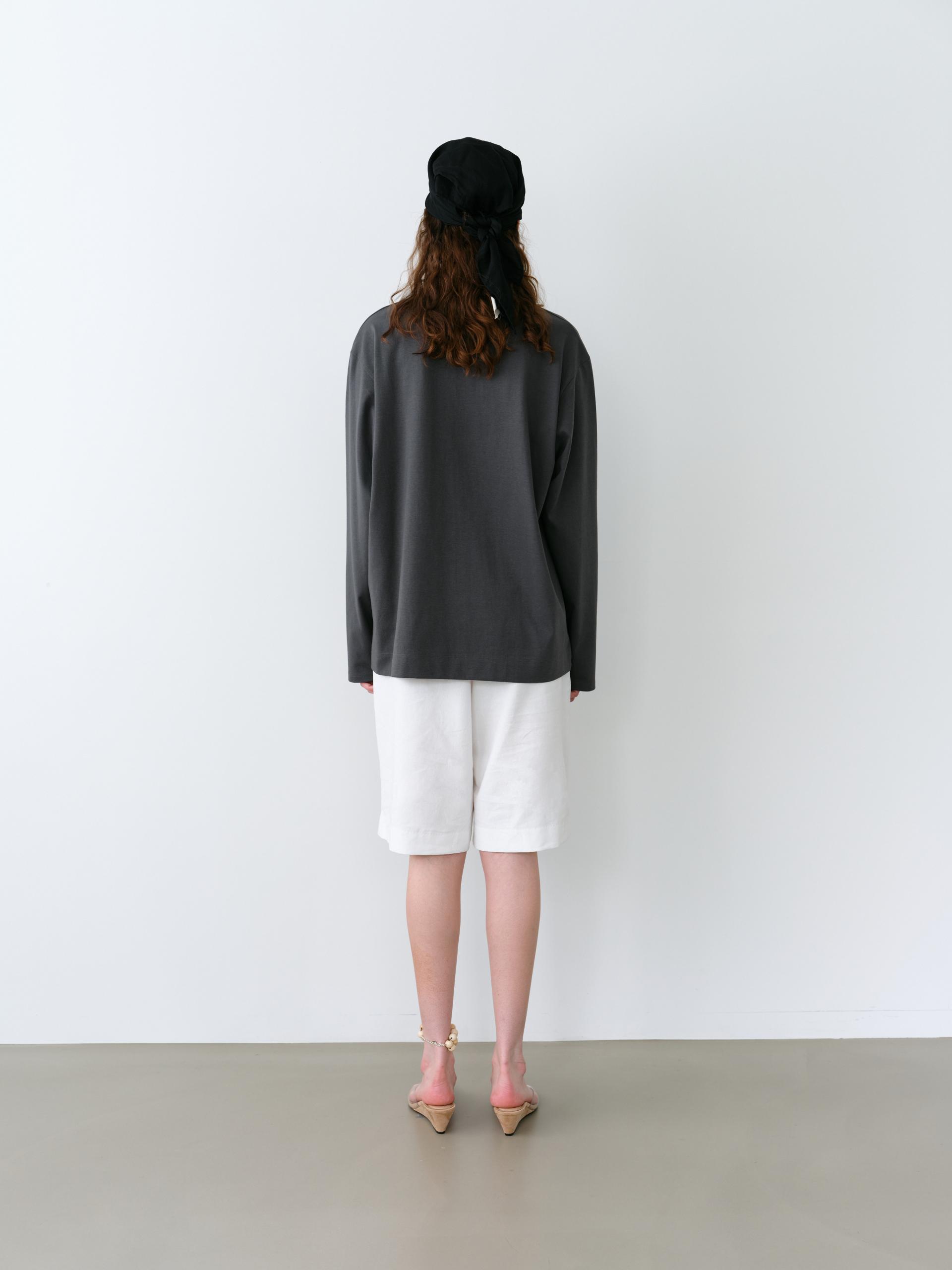 core long sleeve t-shirt (charcoal)