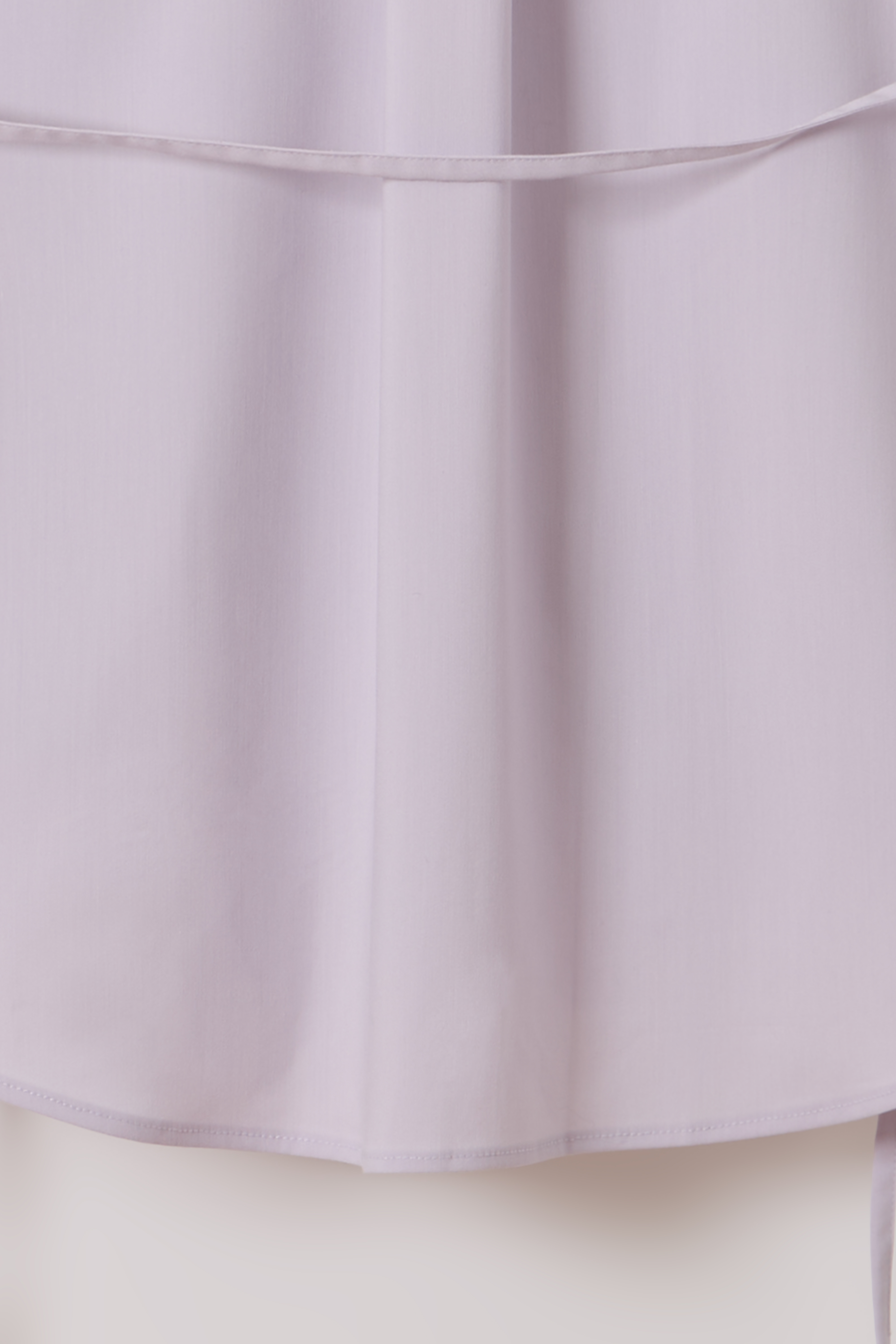 ease belted shirt (lilac)