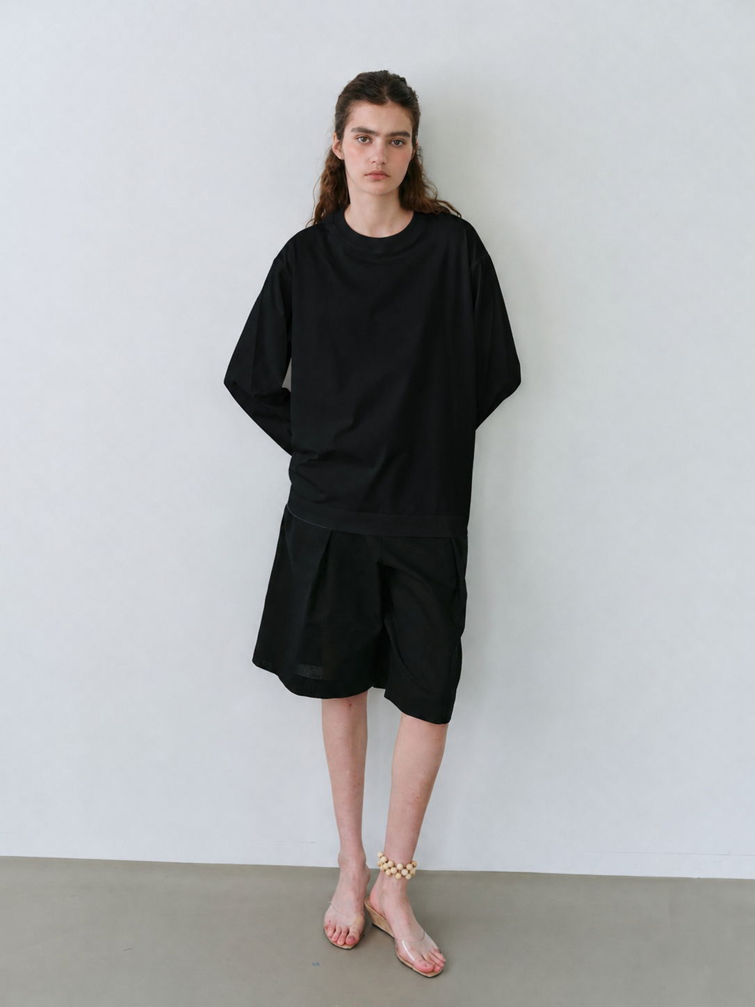 core long sleeve t-shirt (black)
