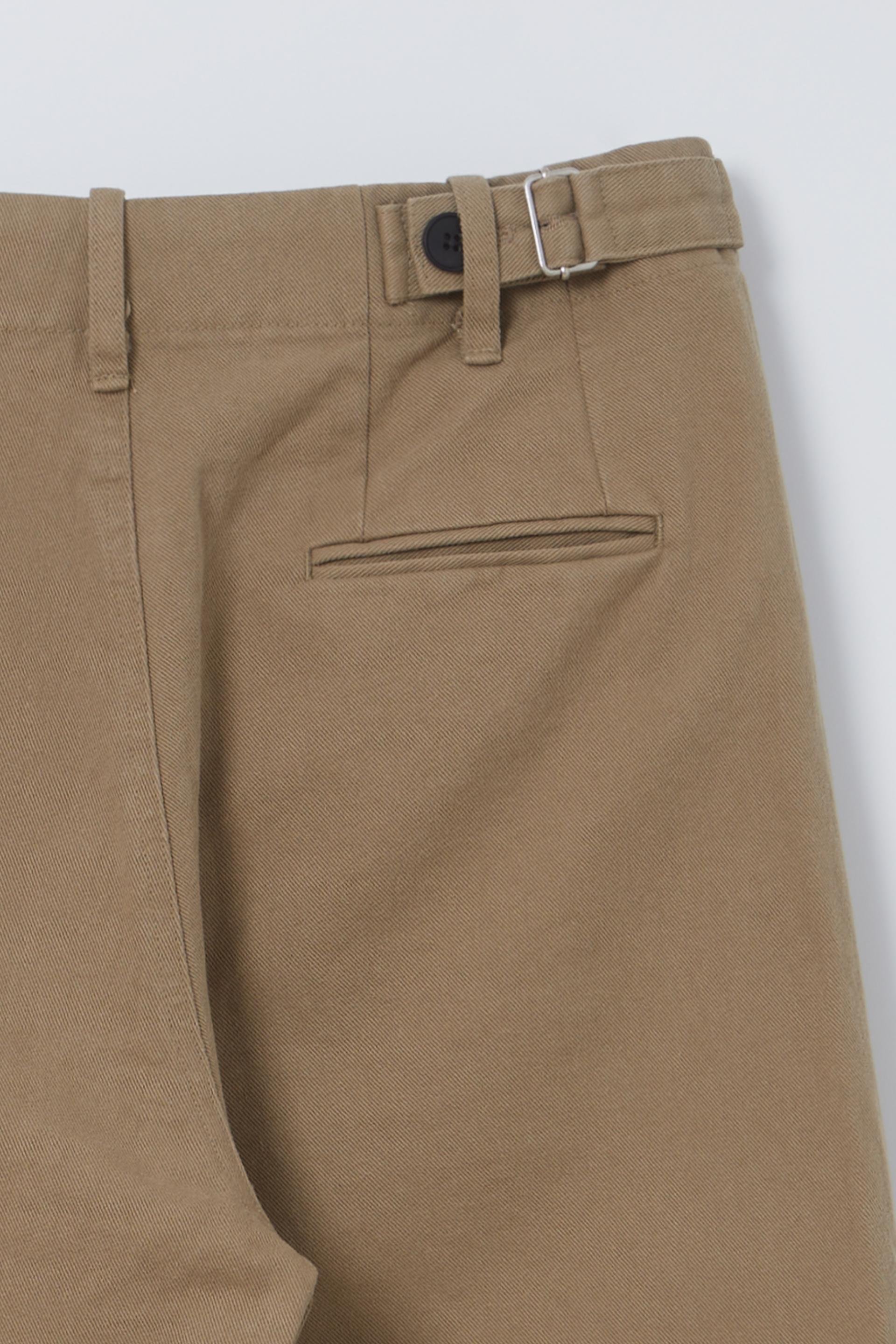 [2차 재입고] washed buckle pants (vintage beige)