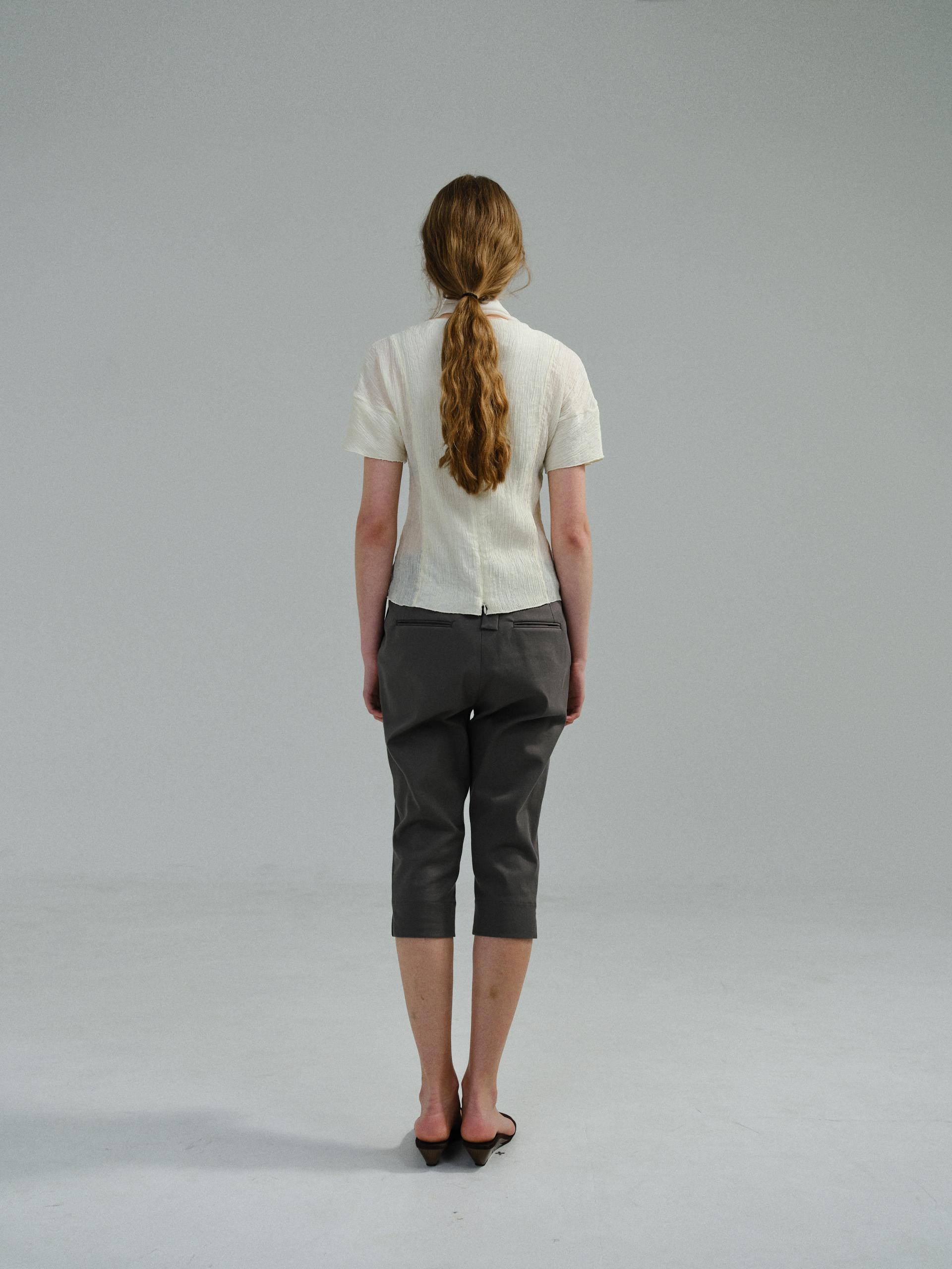 lip biker pants (grey)