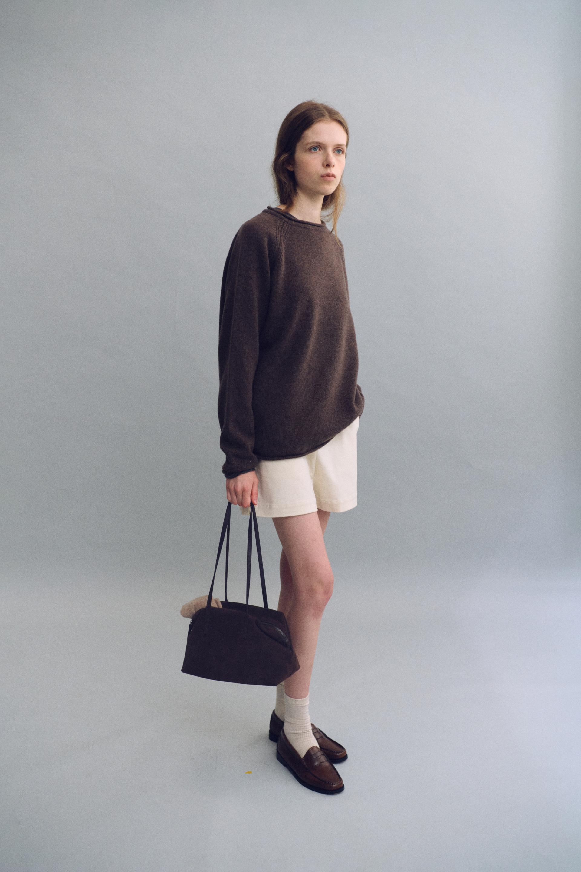 alter bowling bag (suede brown)