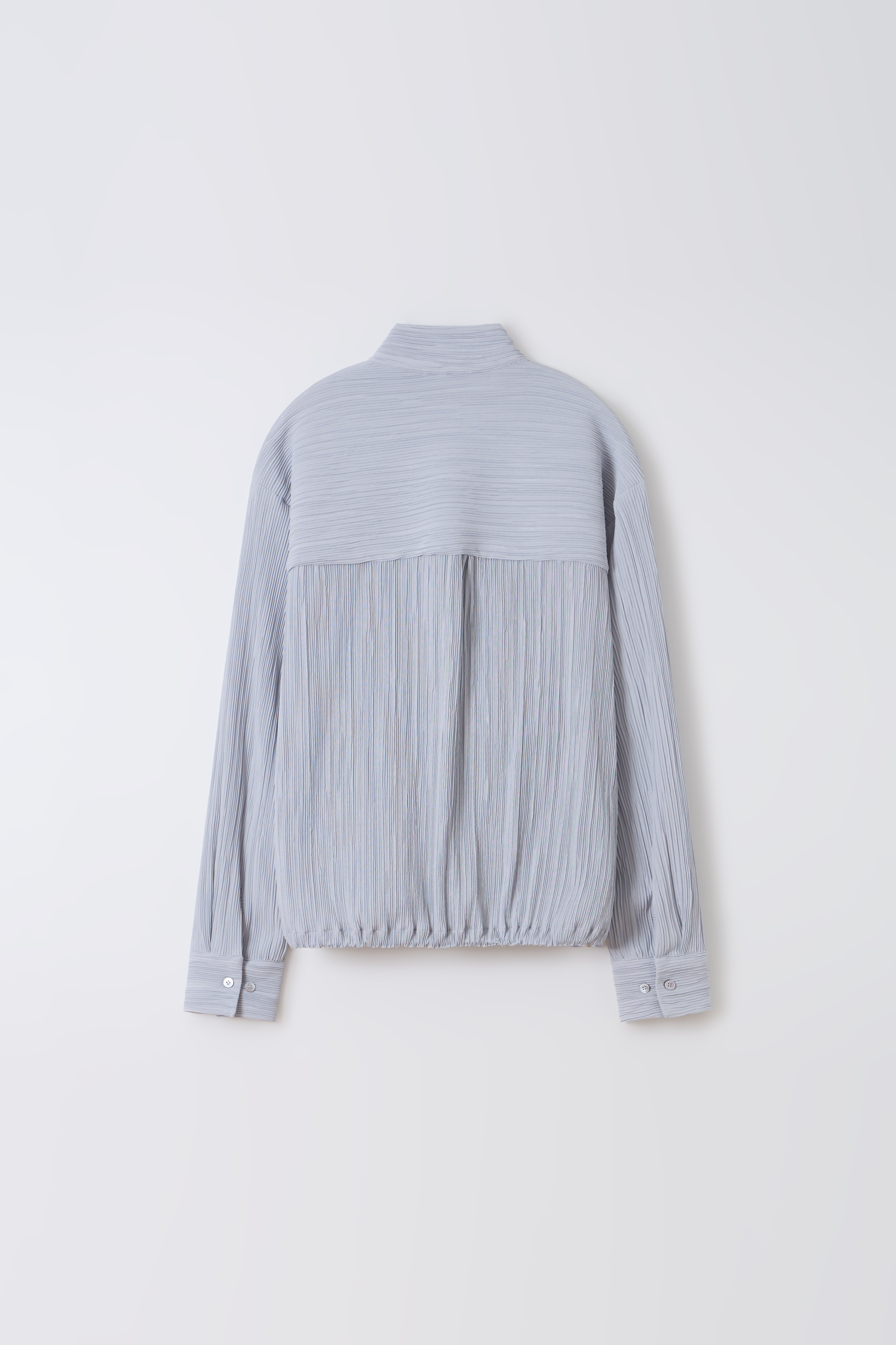 [2차 재입고] pleats string blouse (dusty sky)