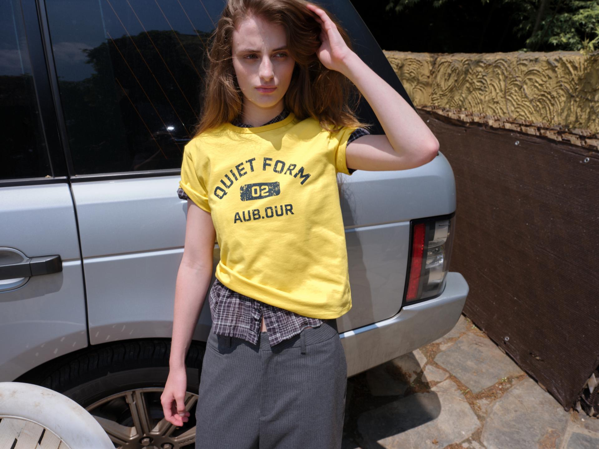 vintage t-shirt (yellow)