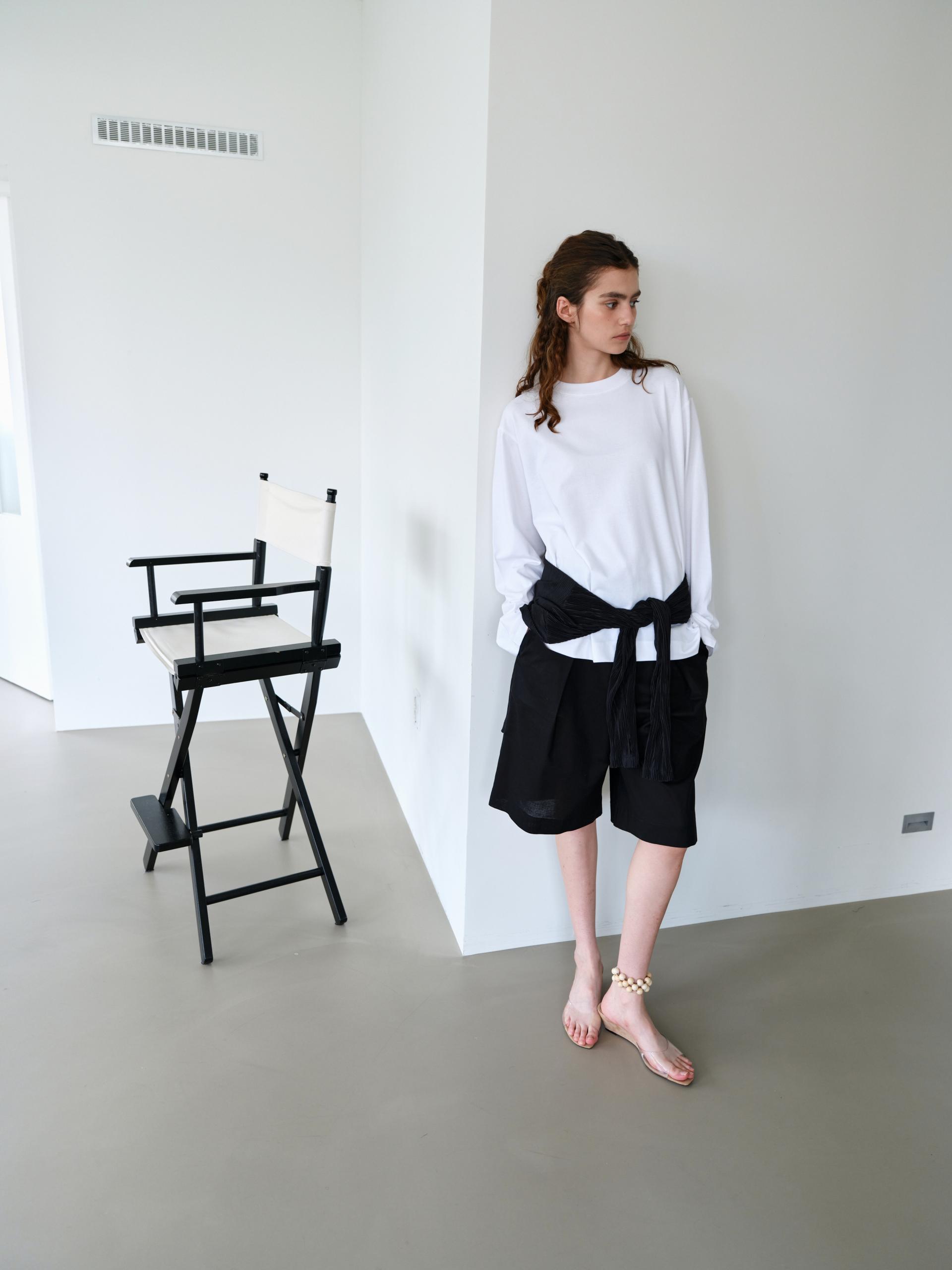 core long sleeve t-shirt (white)