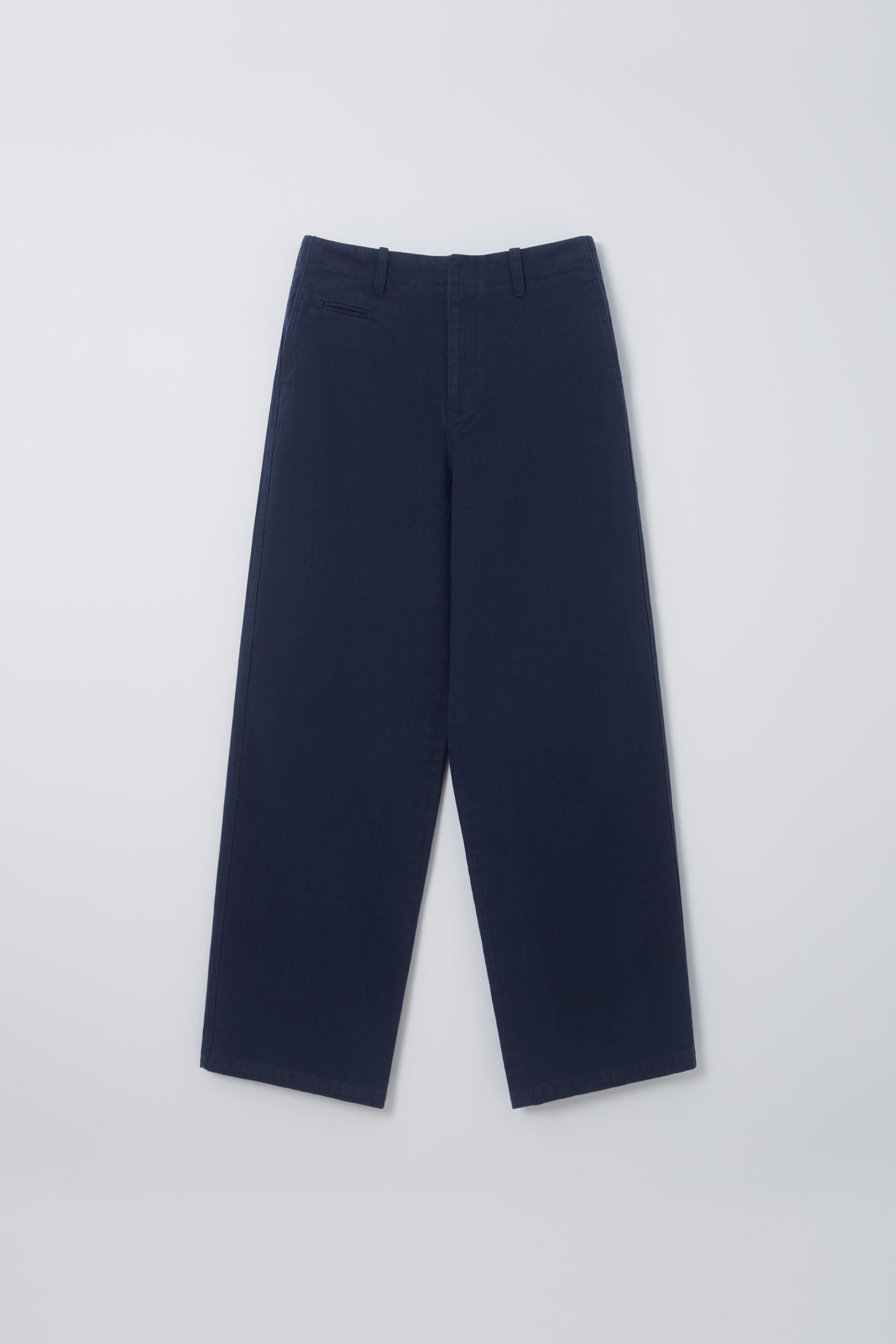 washed buckle pants (vintage blue)