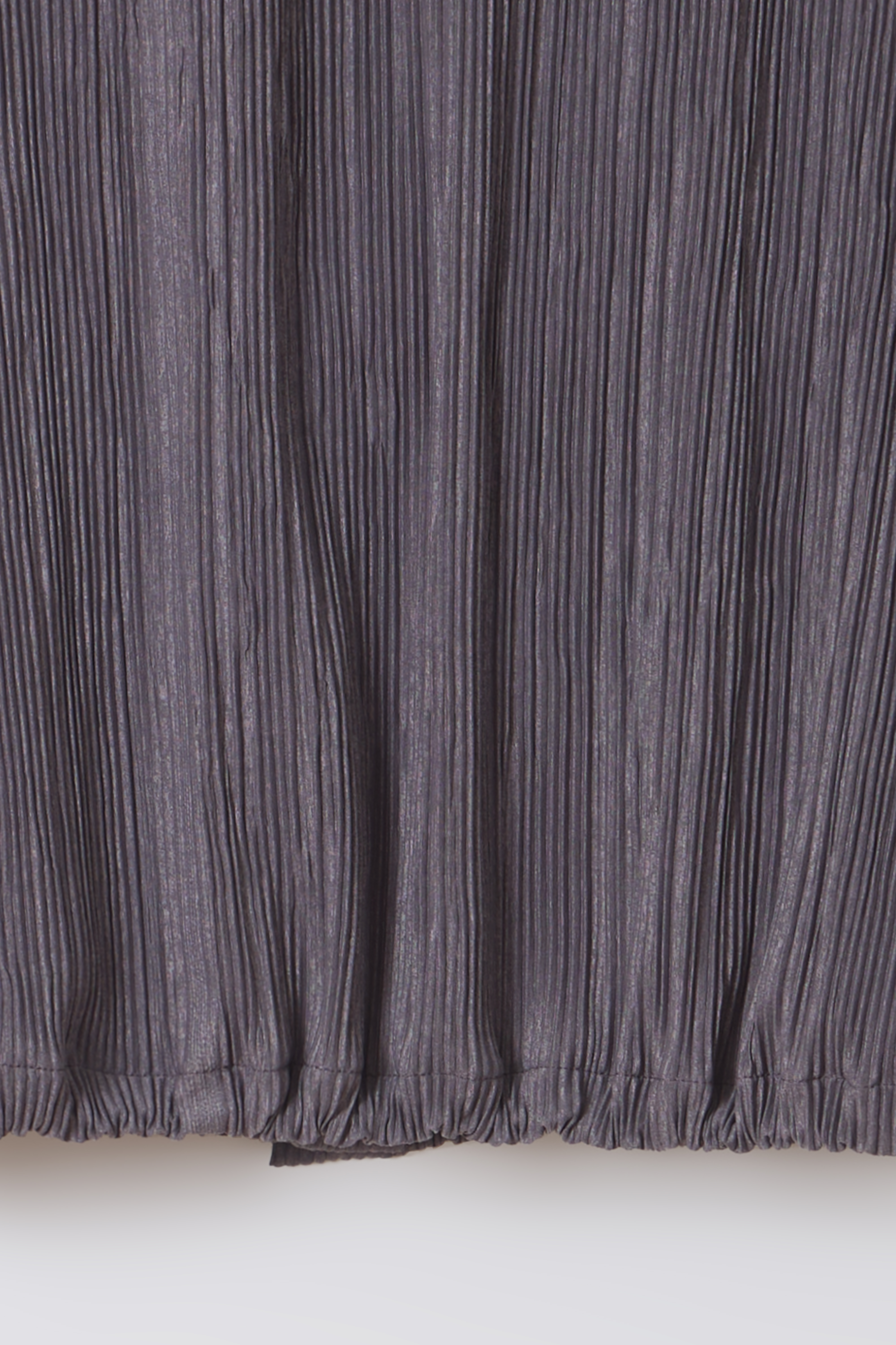 [2차 재입고] pleats string blouse (charcoal)