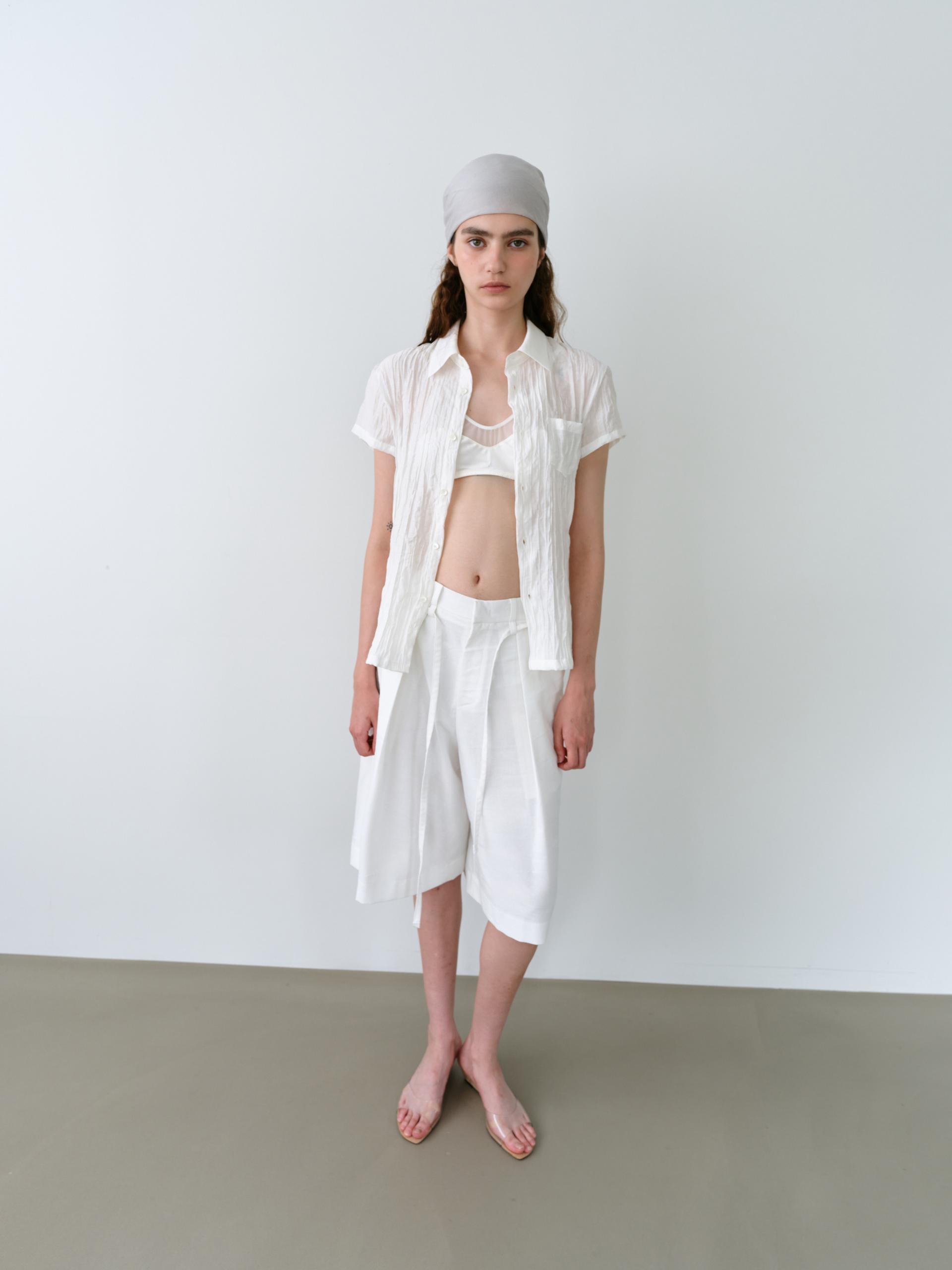 ripple half shirts (ivory)