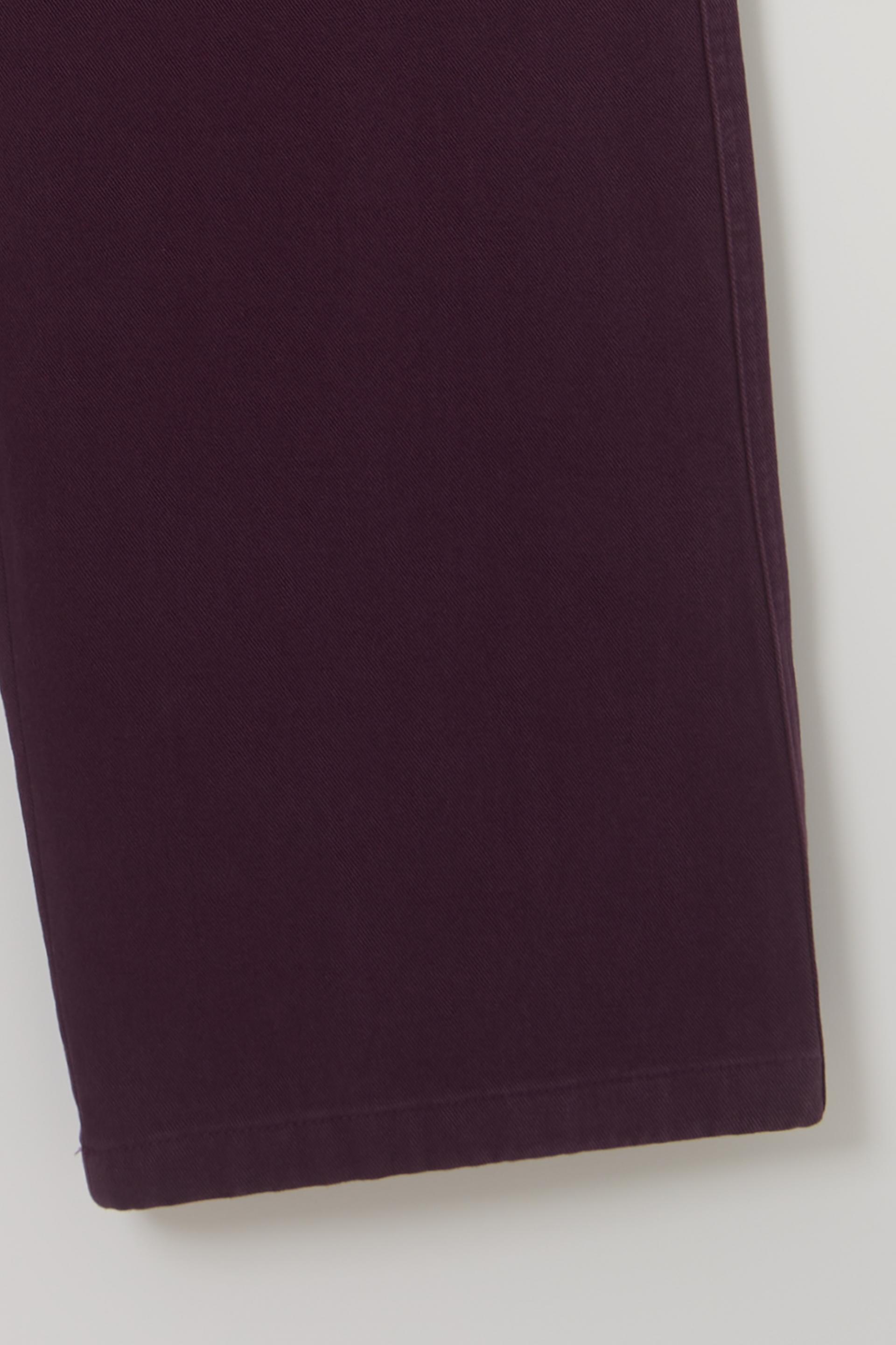 washed buckle pants (vintage purple)