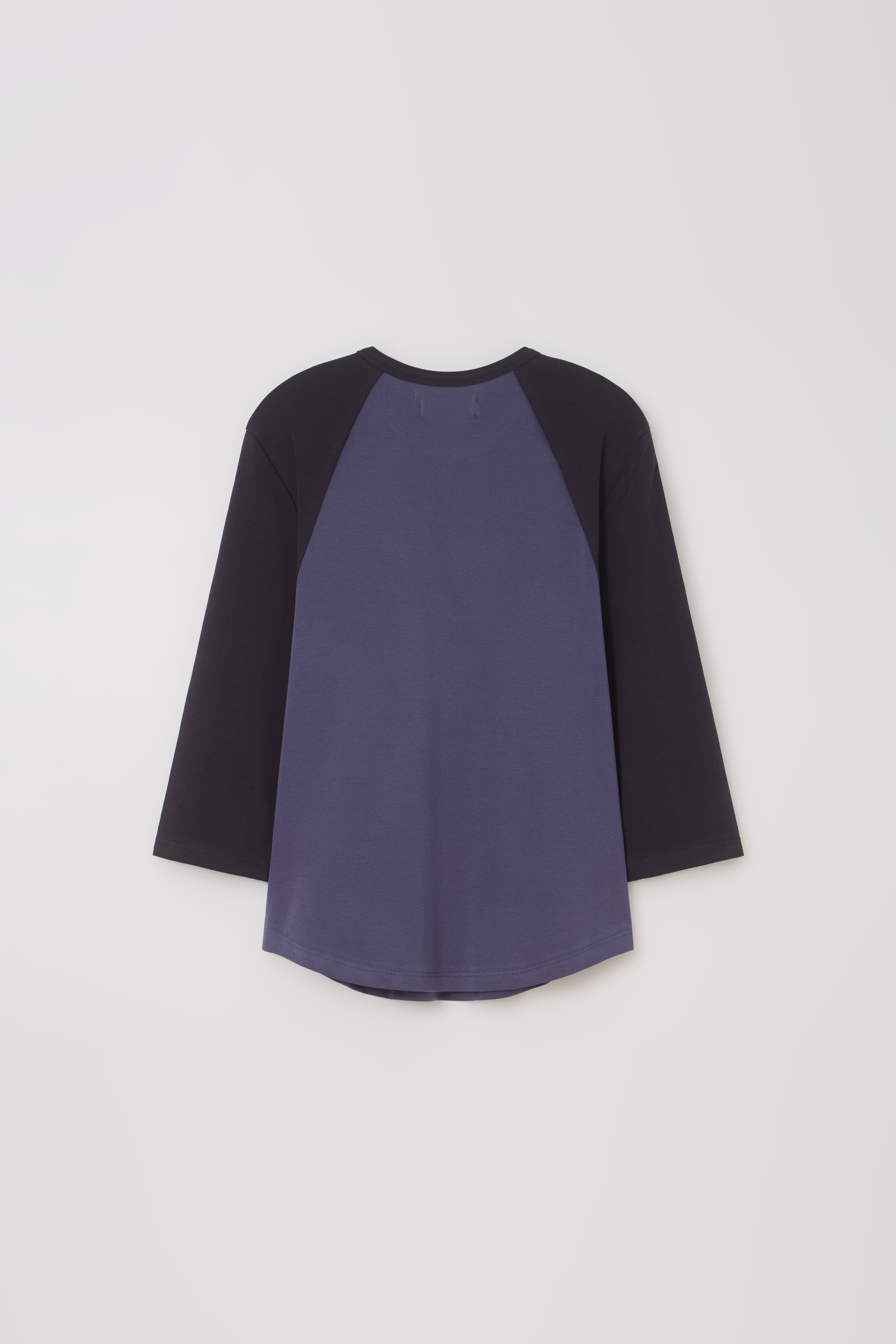 raw raglan t-shirt (charcoal navy)