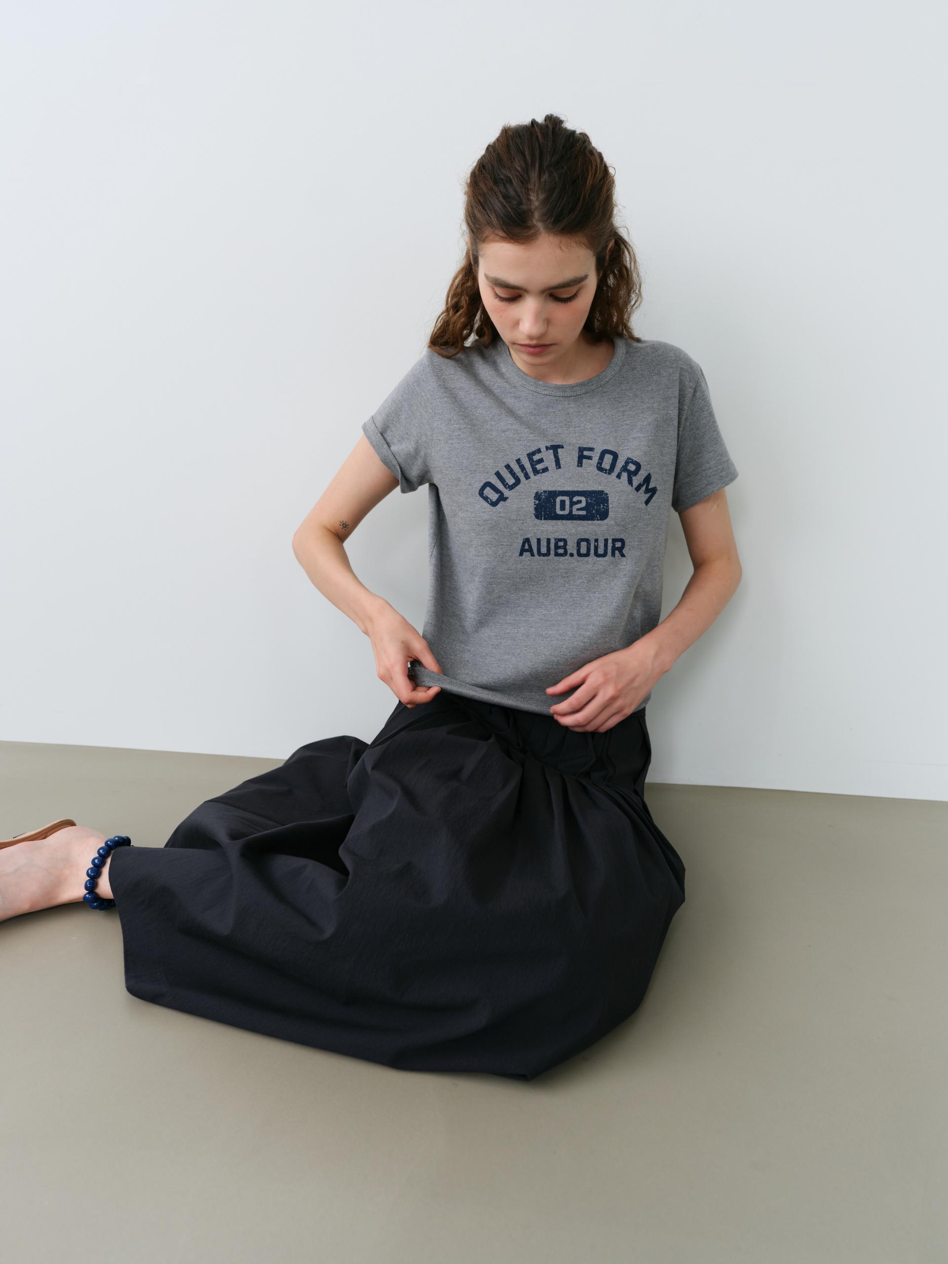[3차 재입고 8/11 순차배송] vintage form t-shirt (grey)