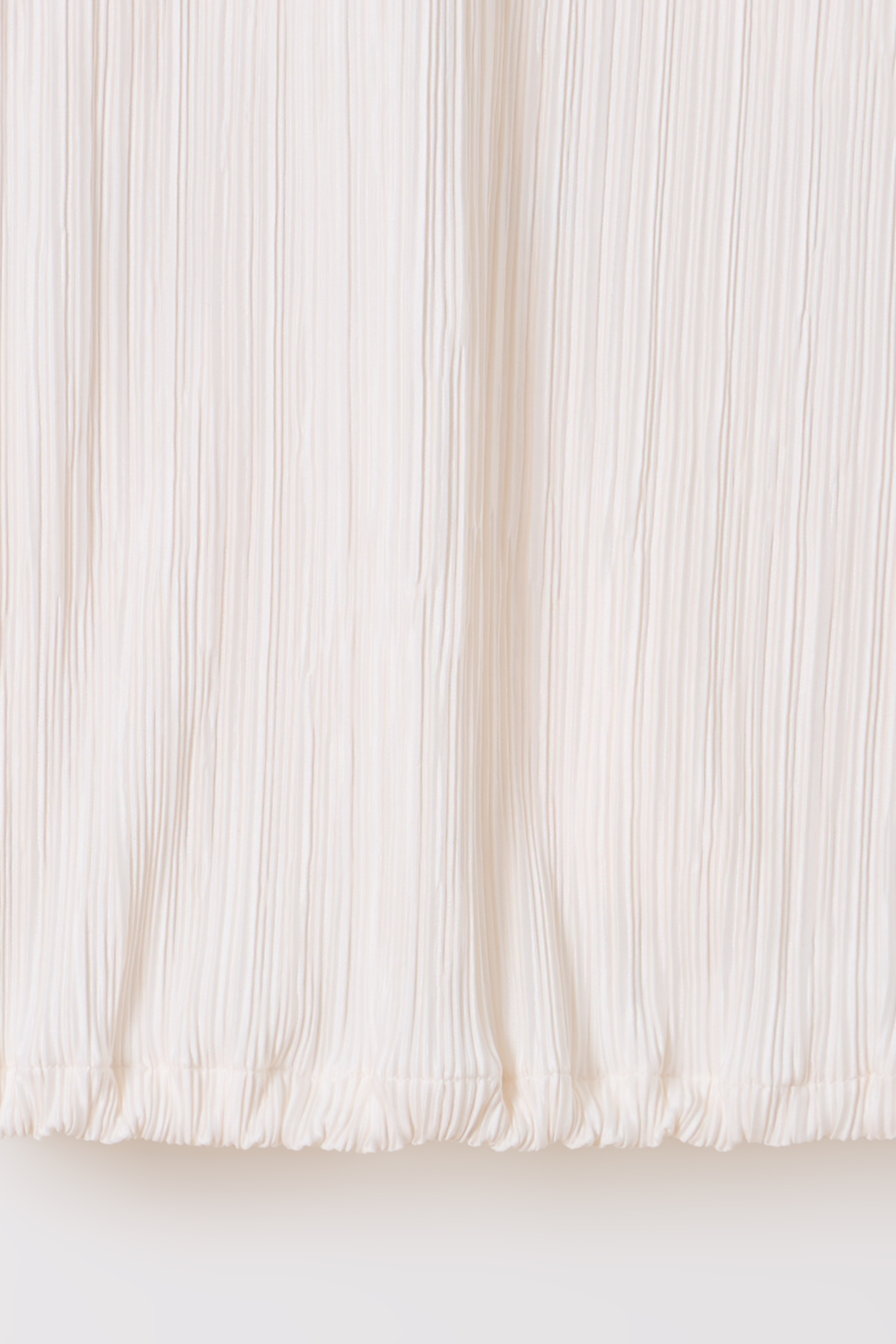 [2차 재입고] pleats string blouse (ivory)
