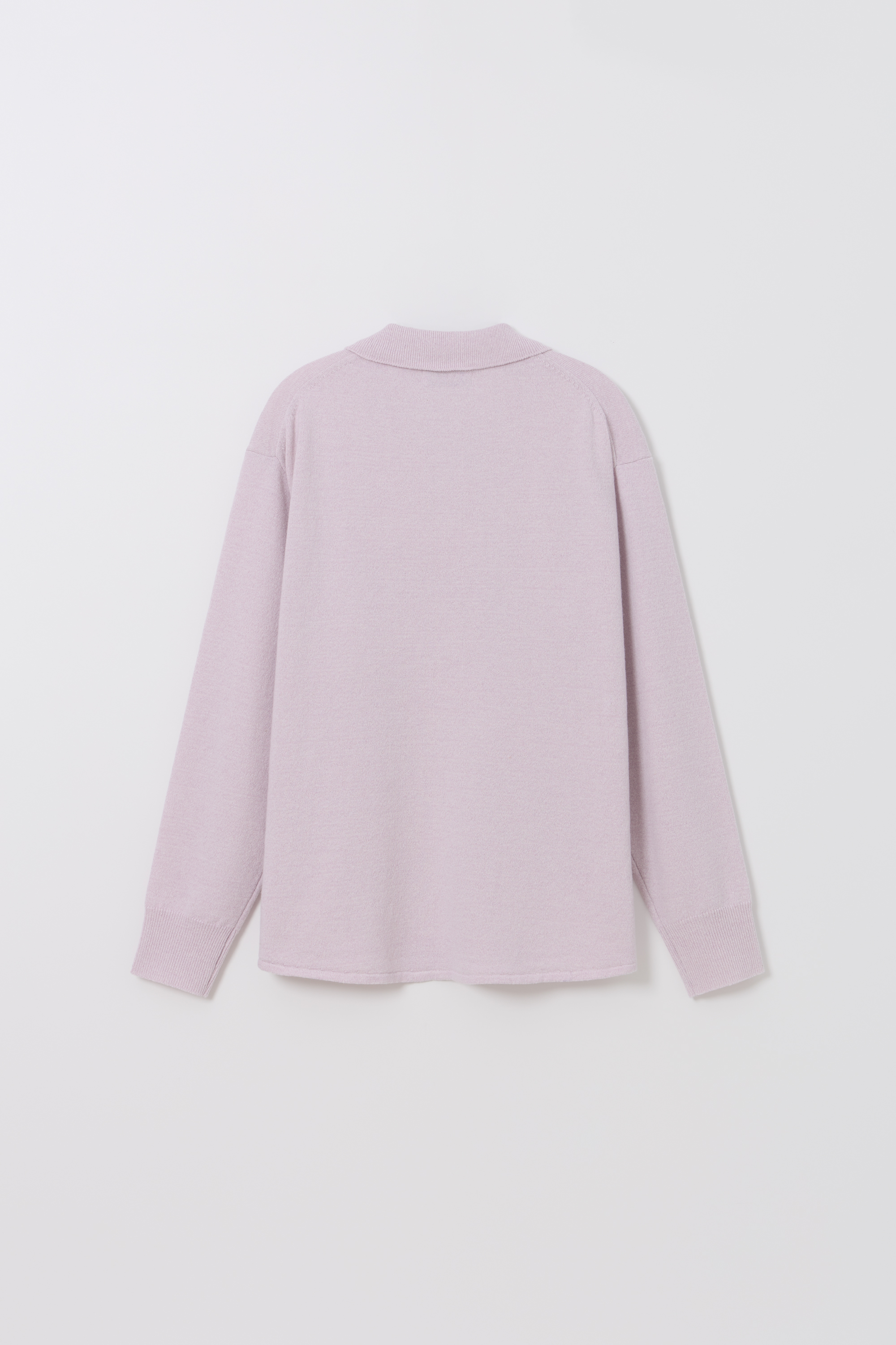 shirts pocket knit (soft pink)