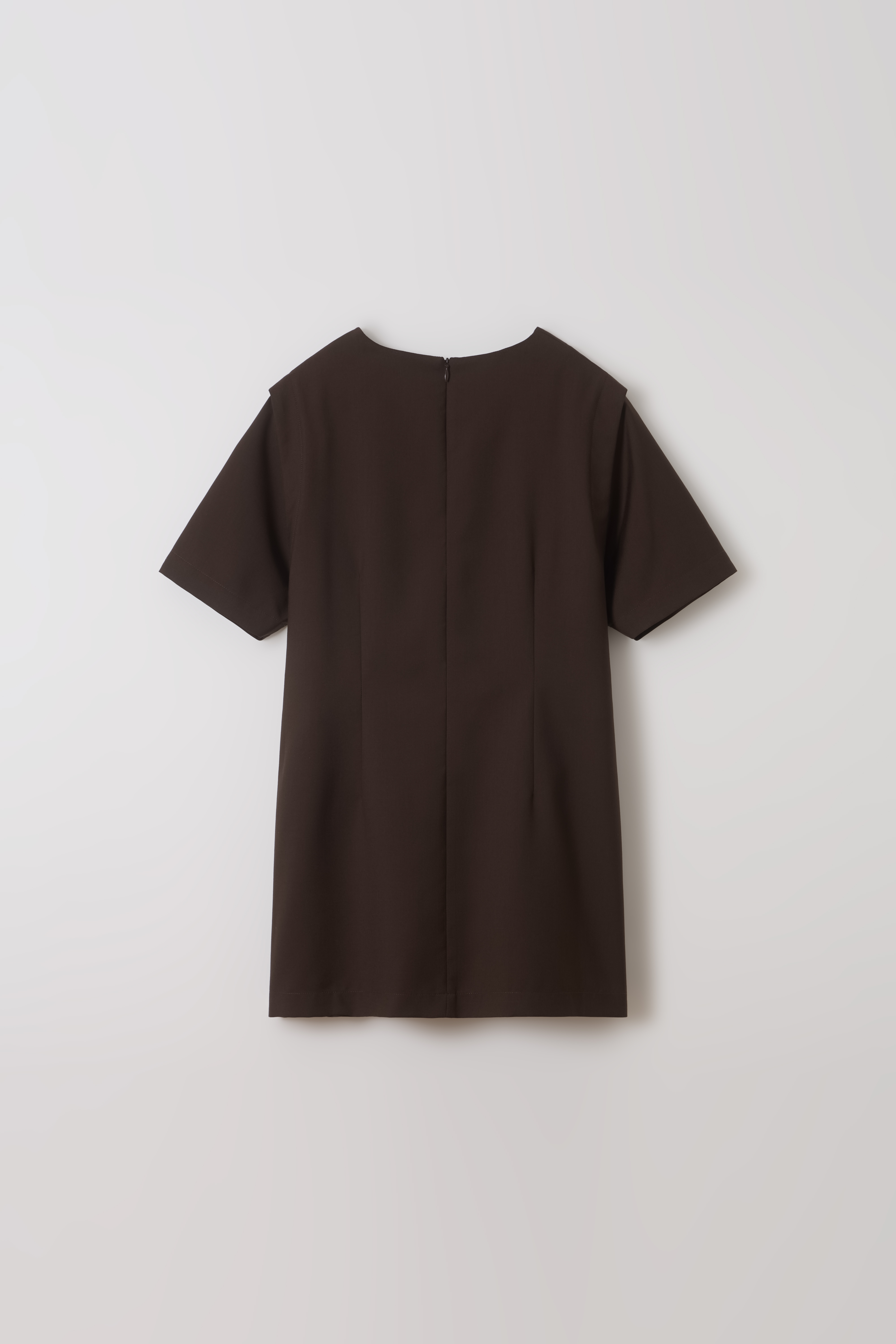 dart line blouse (brown)