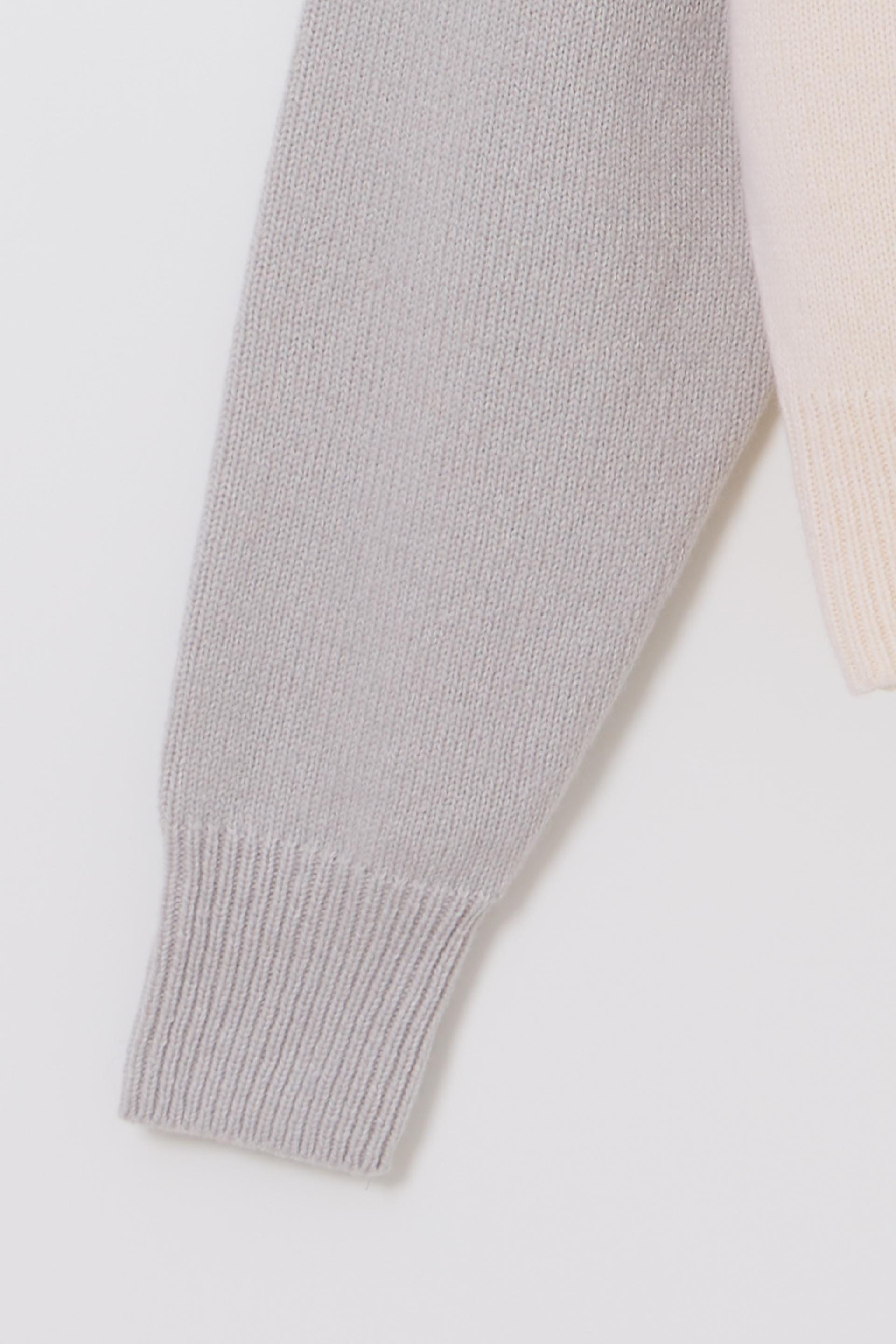 [2차 재입고] tone raglan knit (sky grey)