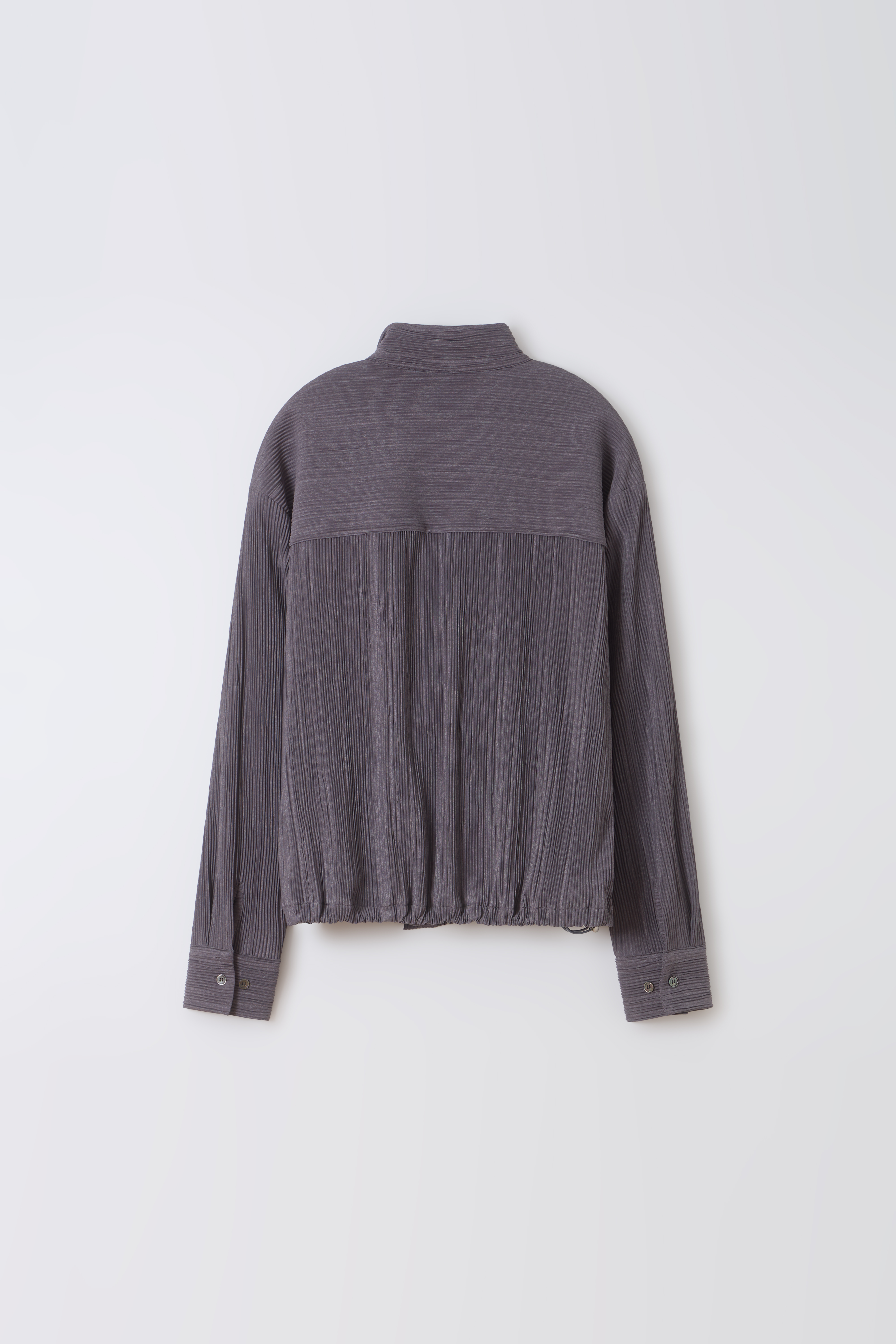[2차 재입고] pleats string blouse (charcoal)