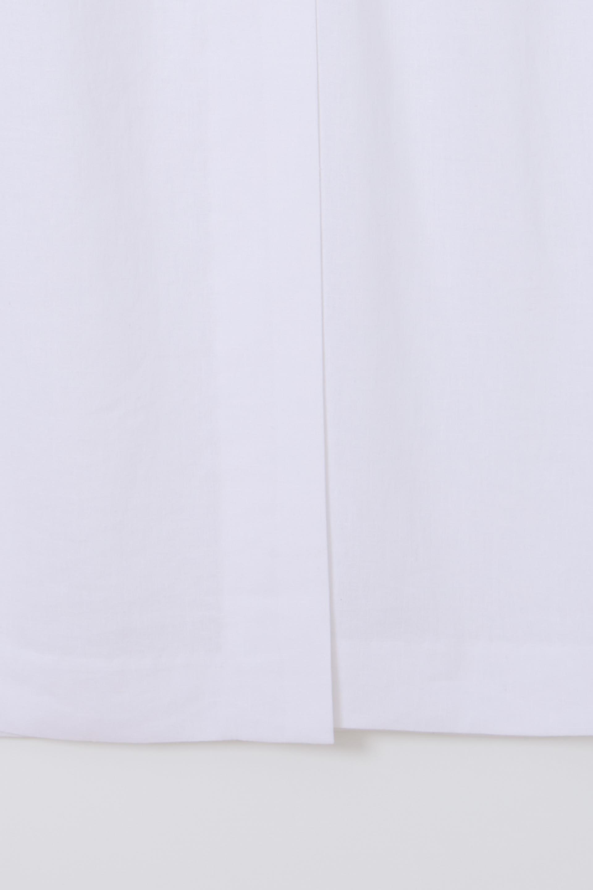 tuck maxi skirt (white)