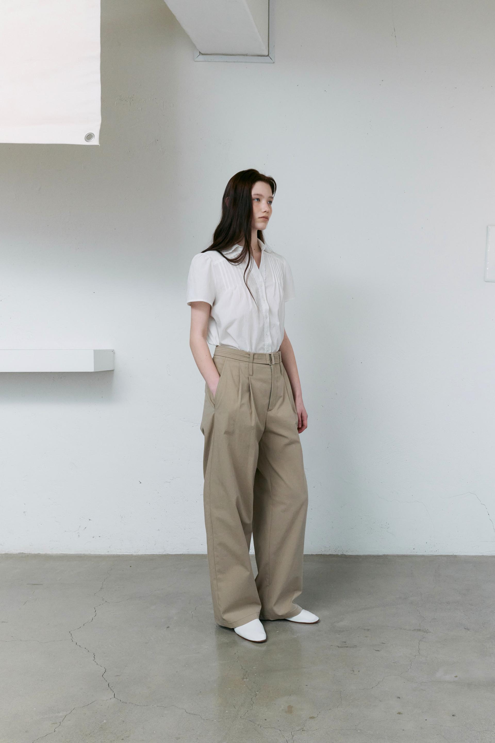 [4차 재입고] lace cap blouse (white)