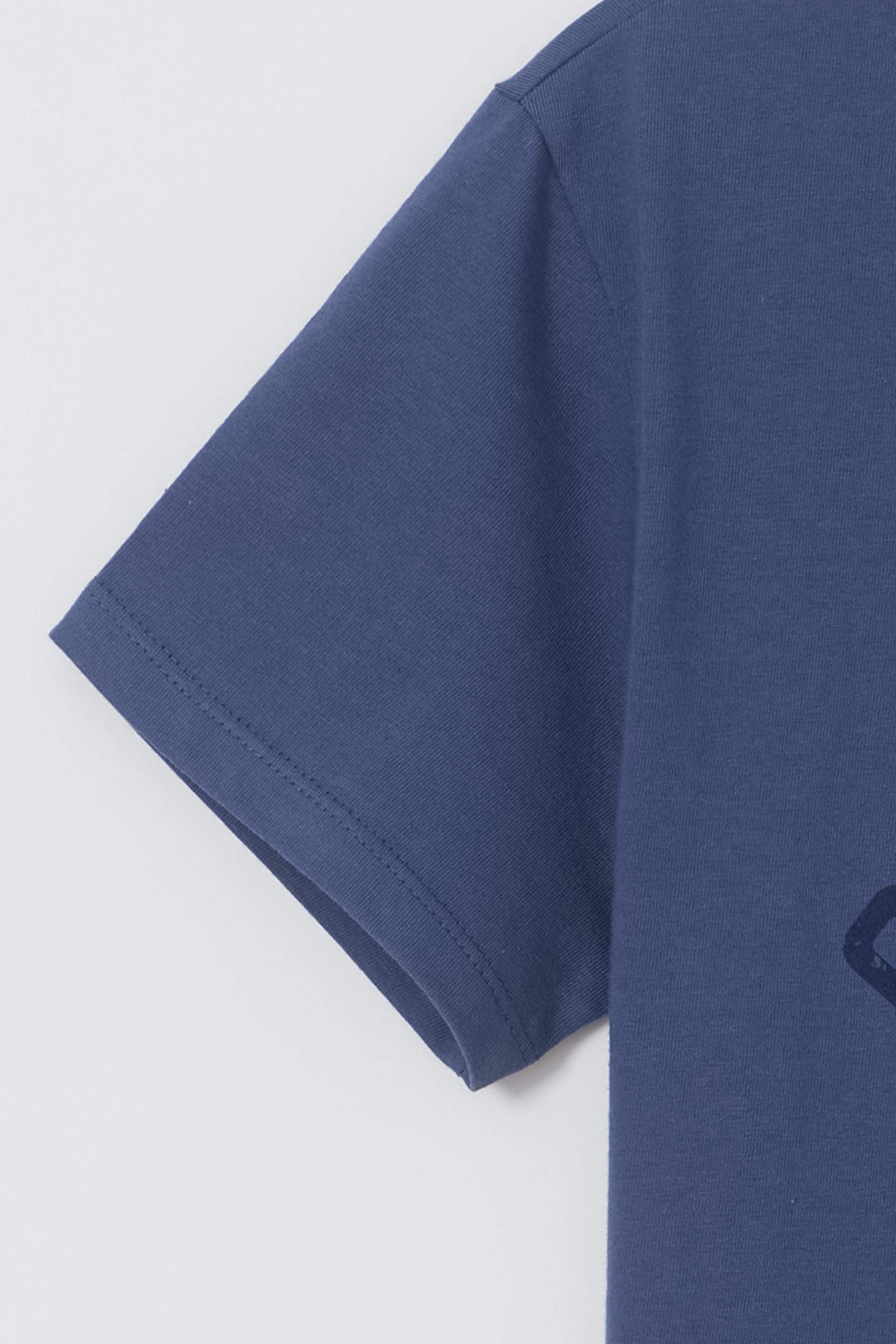 [2차 재입고] vintage form t-shirt (dusty blue)
