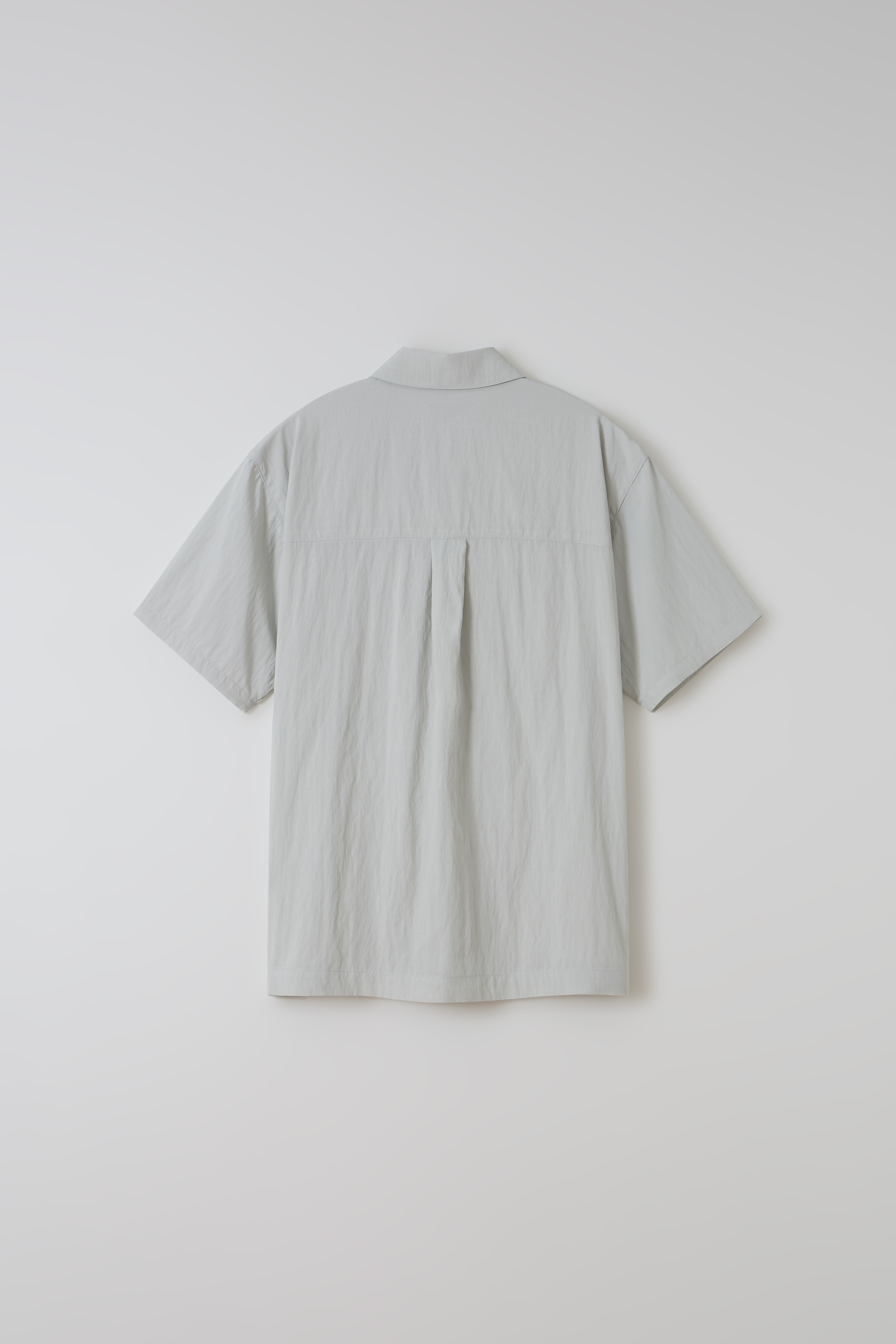 [13차 재입고 5/22 순차배송] wrinkled lapel shirts (mint grey)