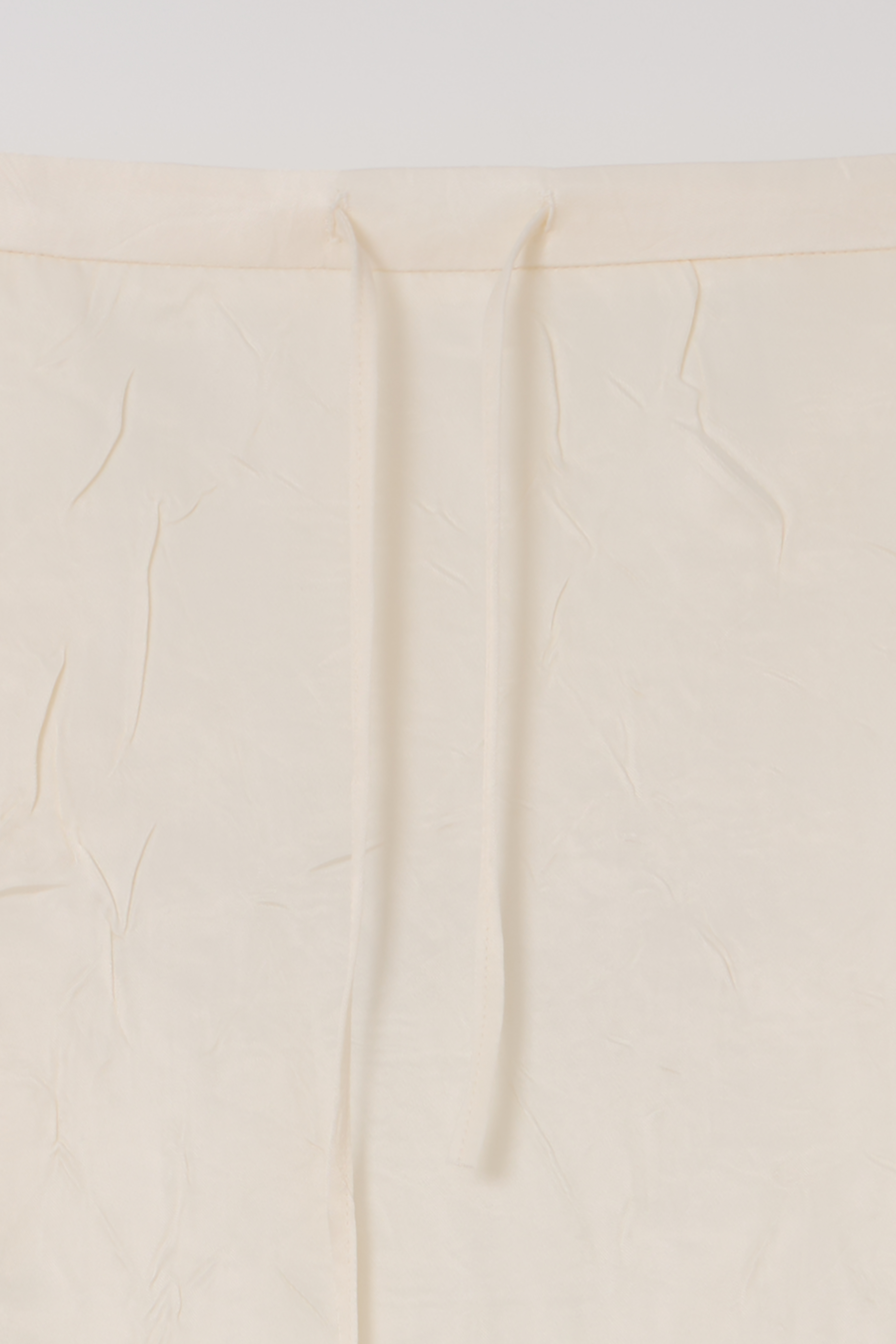 putty satin skirt (ivory)