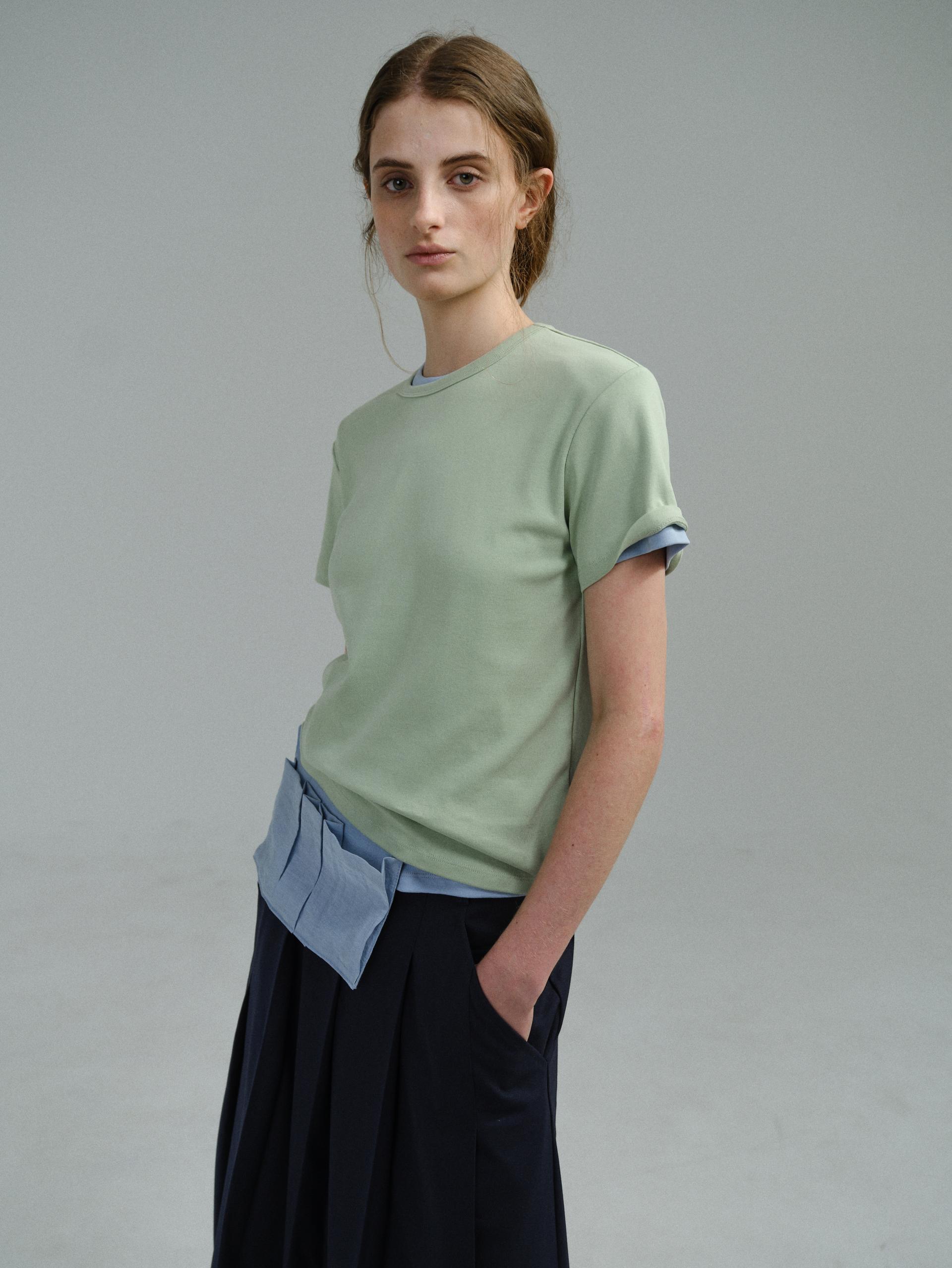 core t-shirt (sage green)