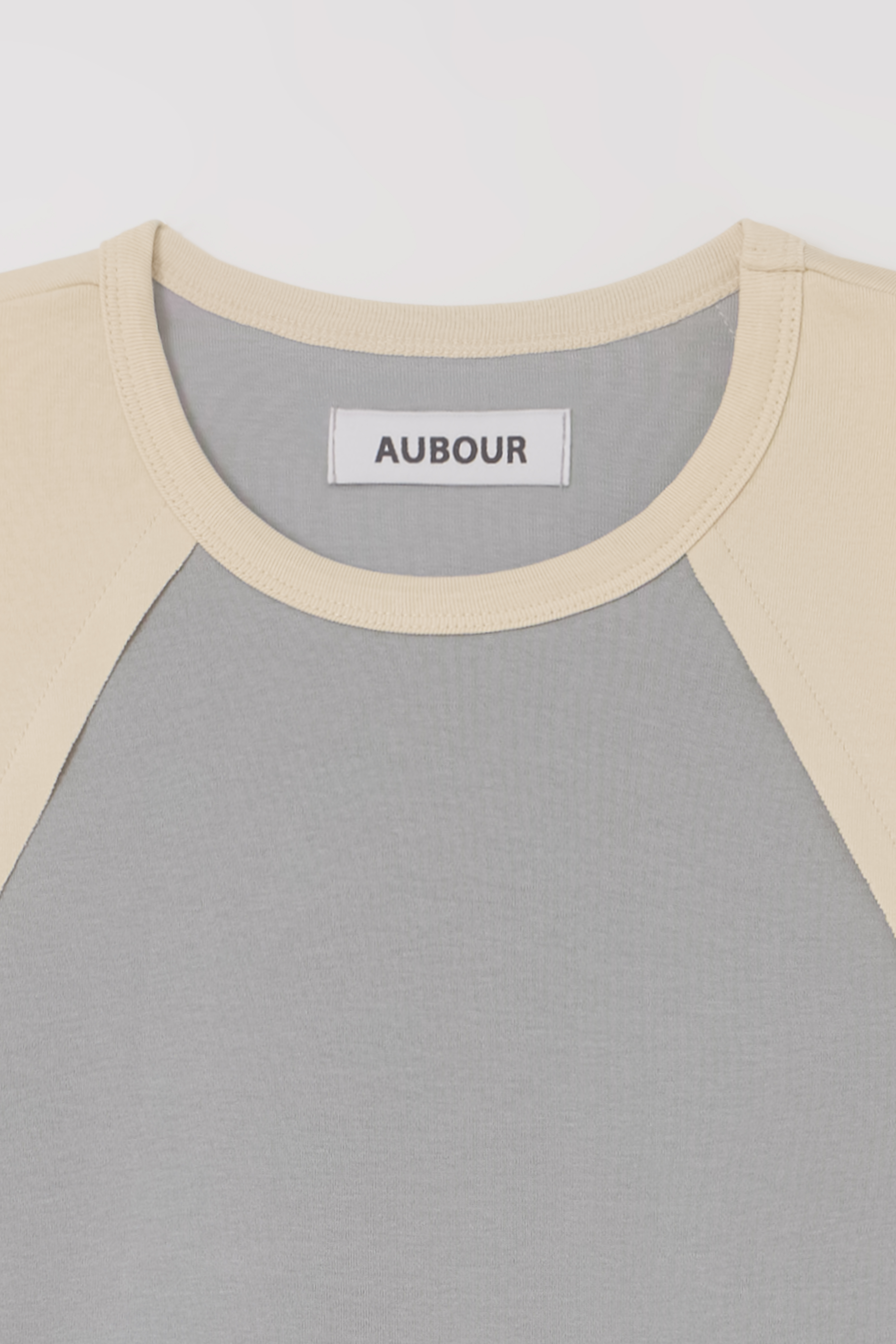 [2차 재입고] raw raglan t-shirt (ash yellow)