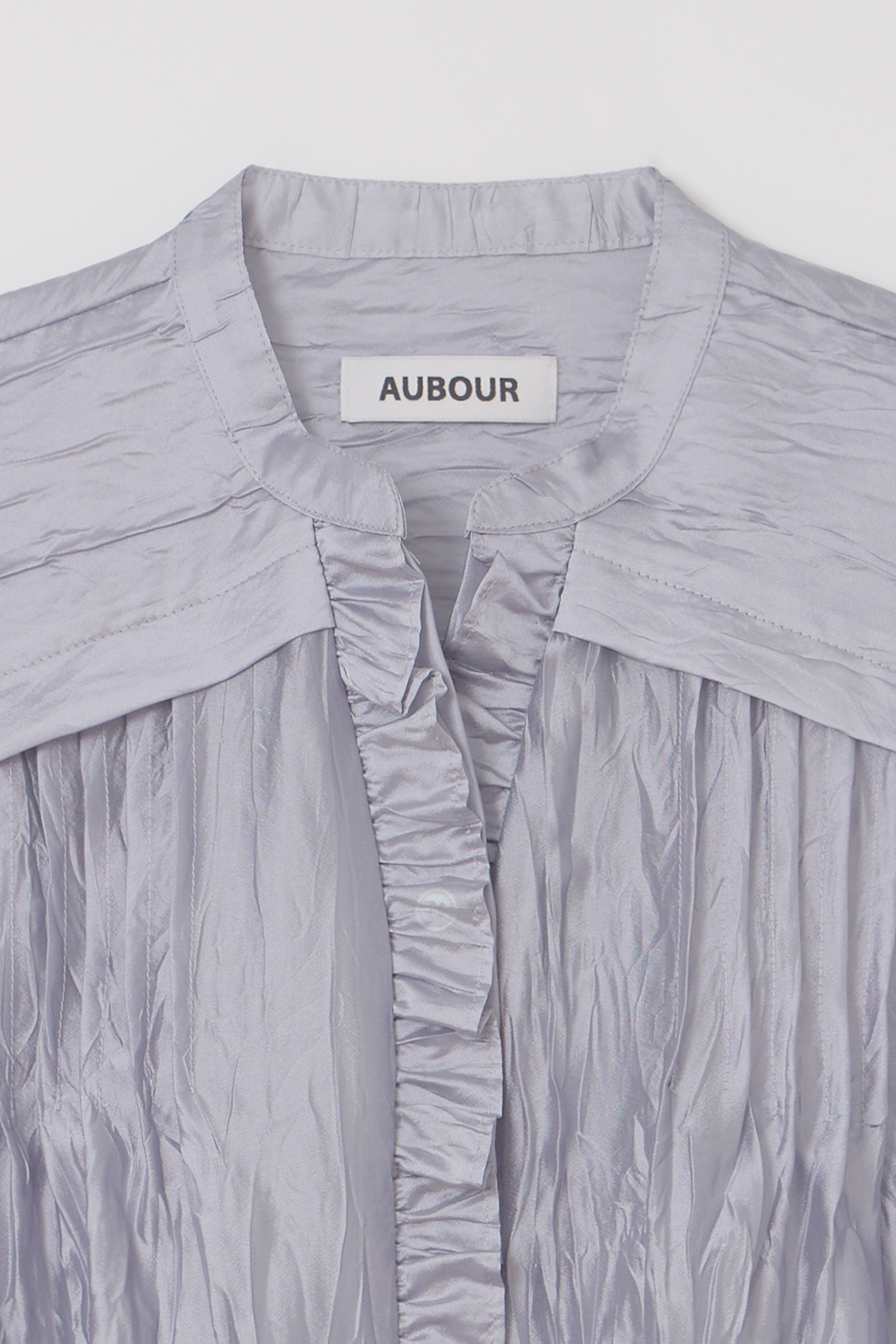 lace cap blouse (silver)