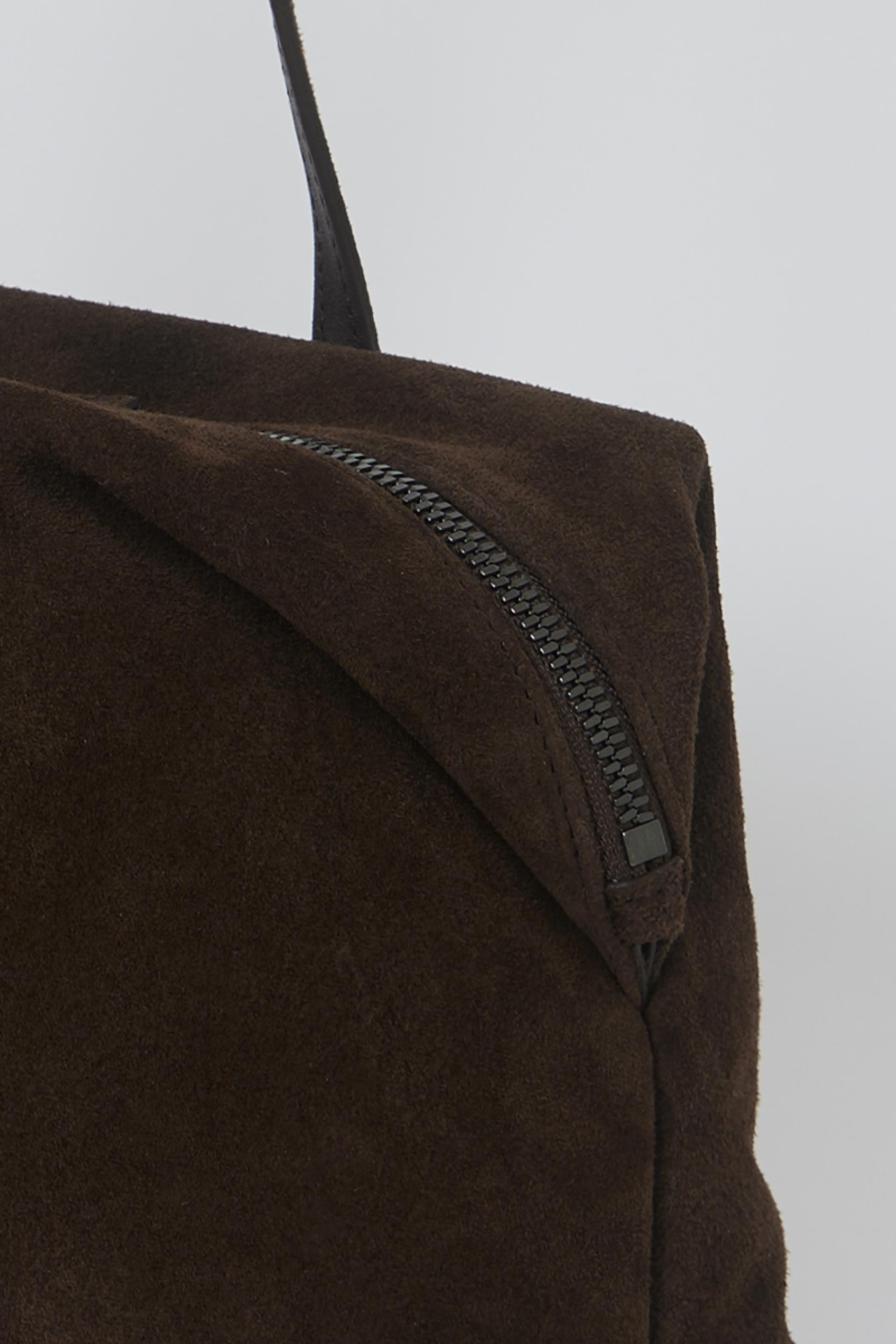 [2차 재입고] alter bowling bag (suede brown)