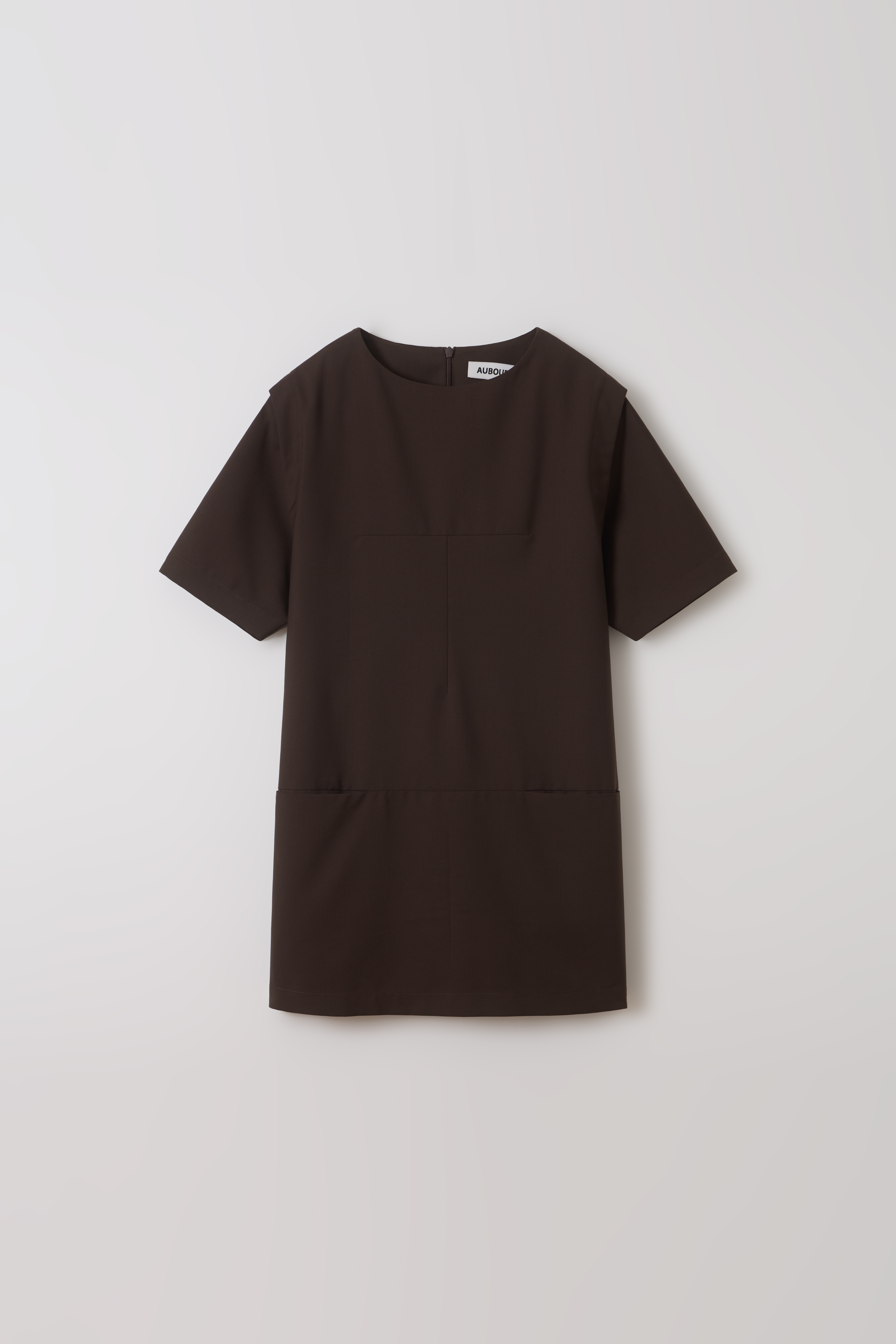 dart line blouse (brown)