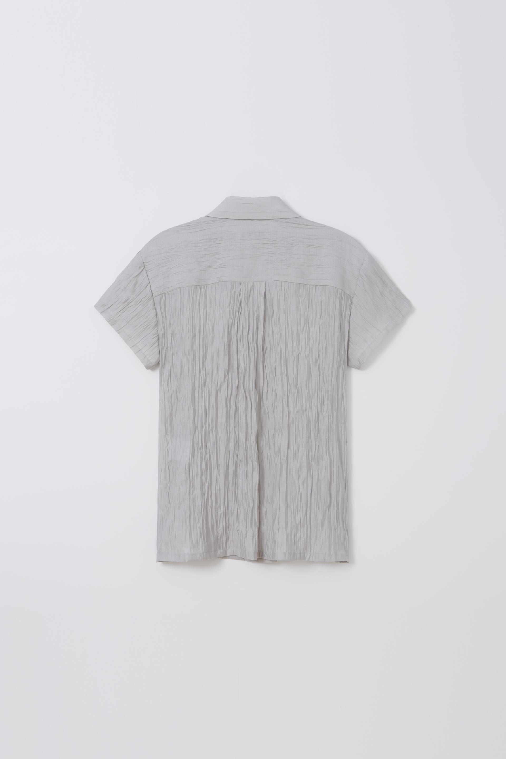 [5차 재입고] ripple half shirts (dusty mint)