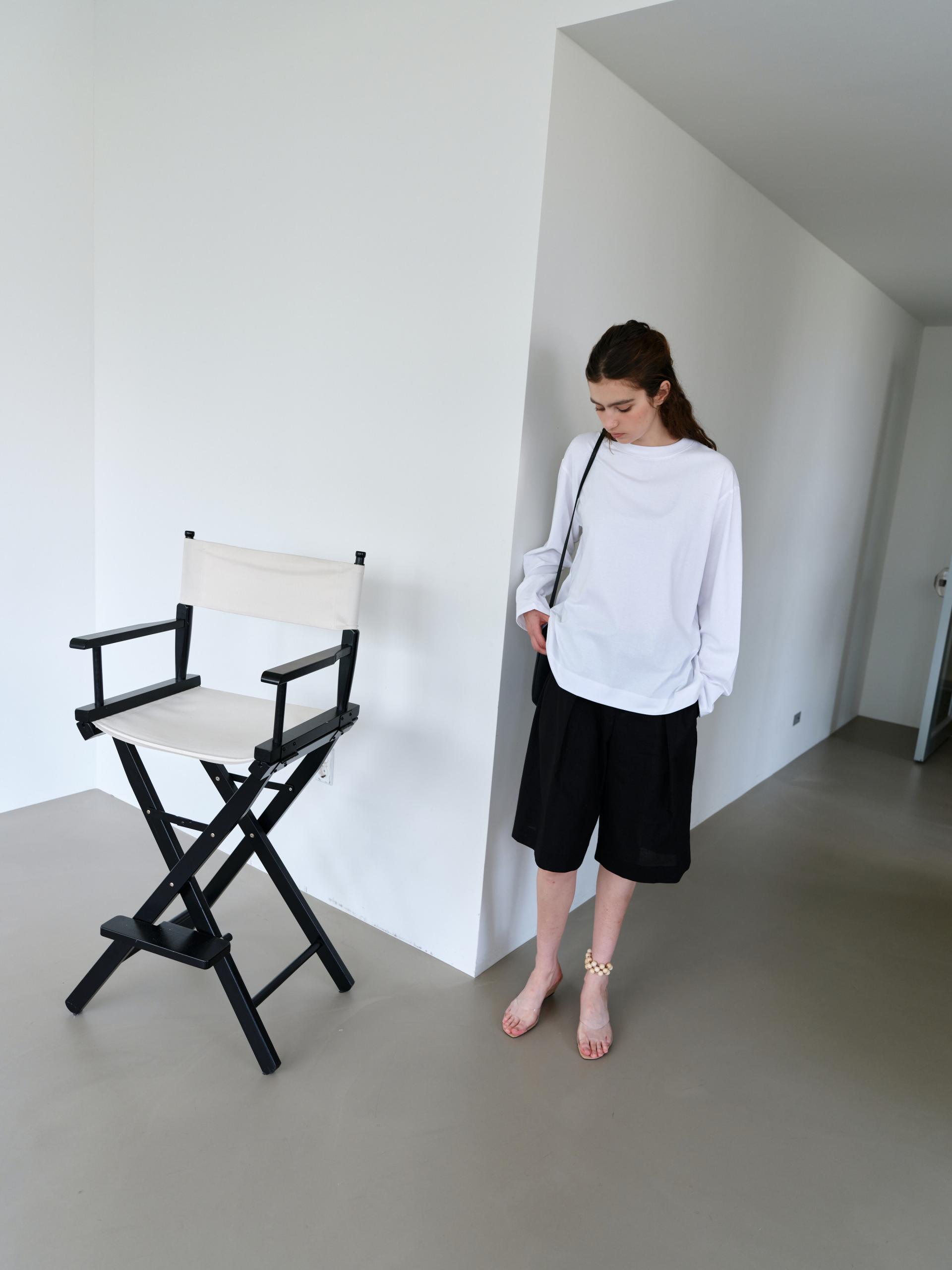 core long sleeve t-shirt (white)