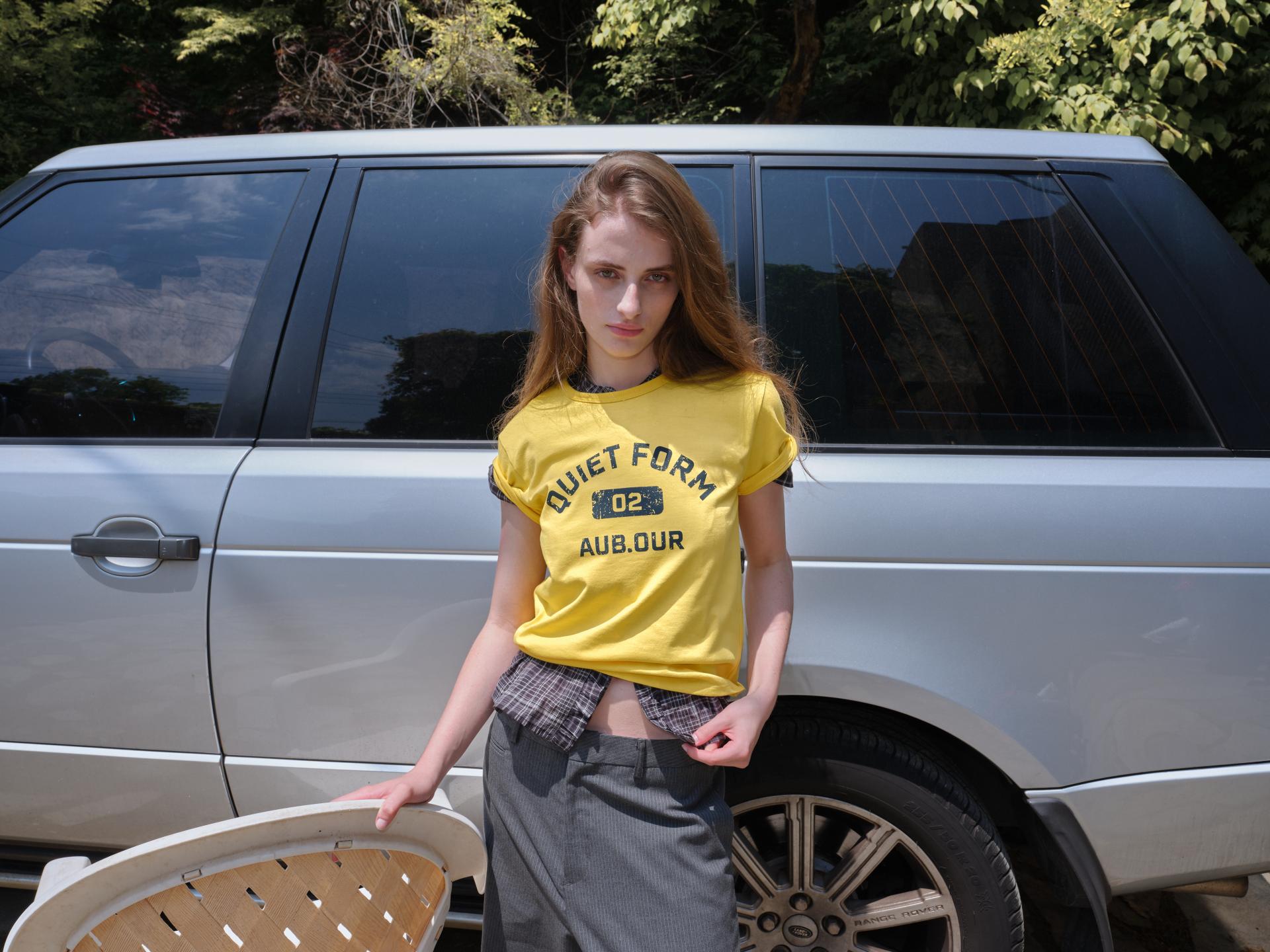 vintage t-shirt (yellow)