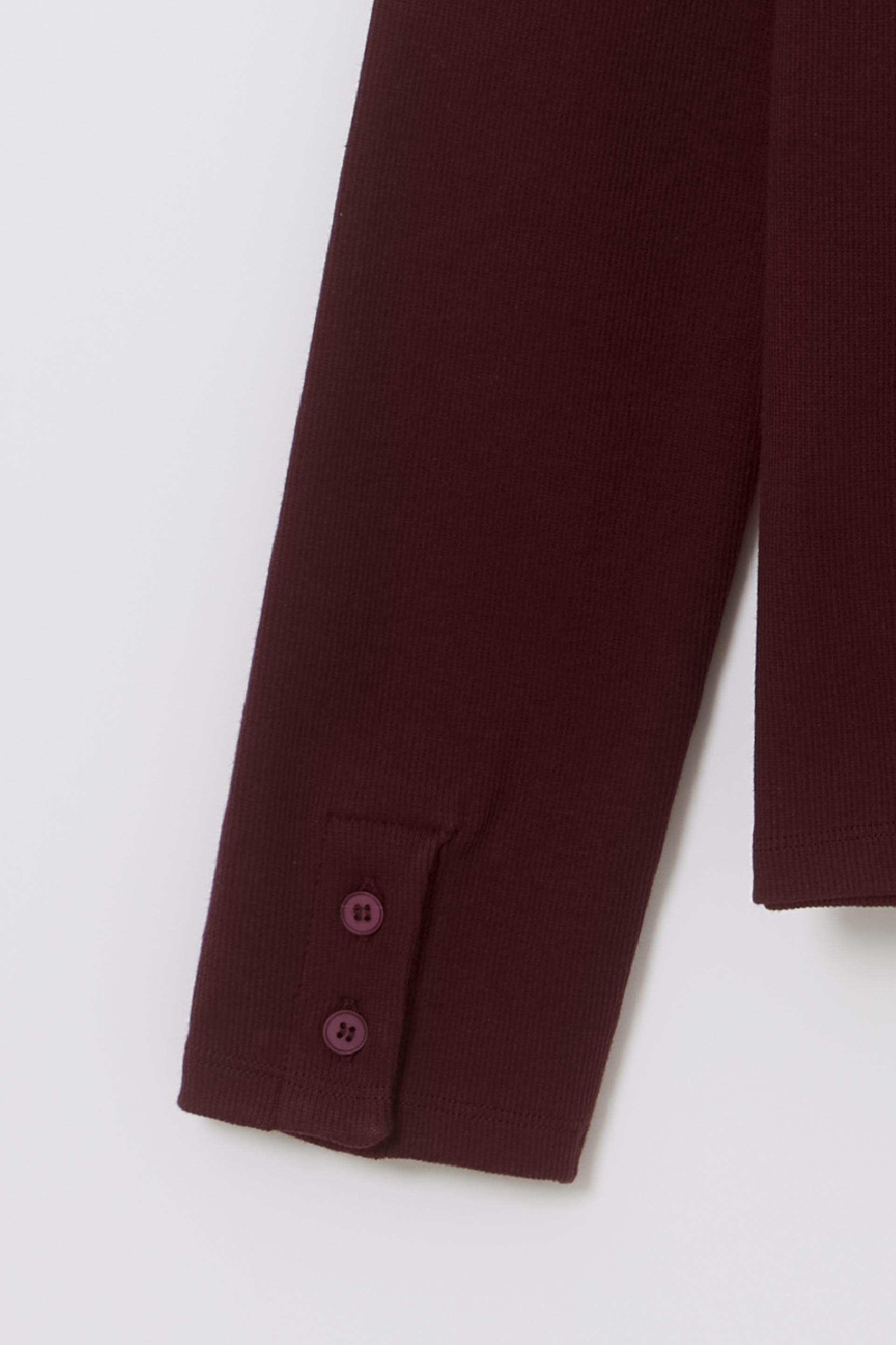 alter deep henley t-shirt (wine)