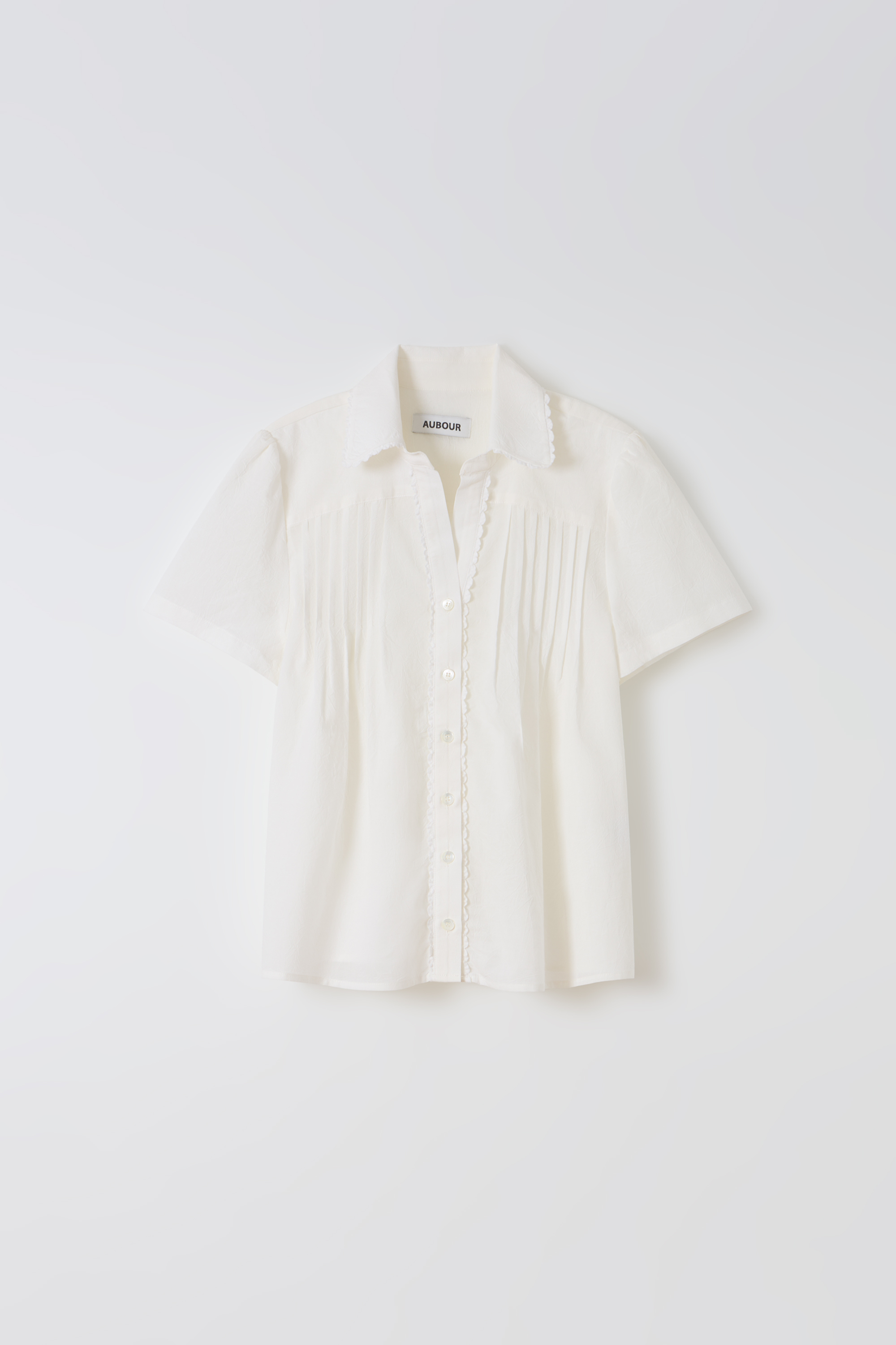 [4차 재입고] lace cap blouse (white)