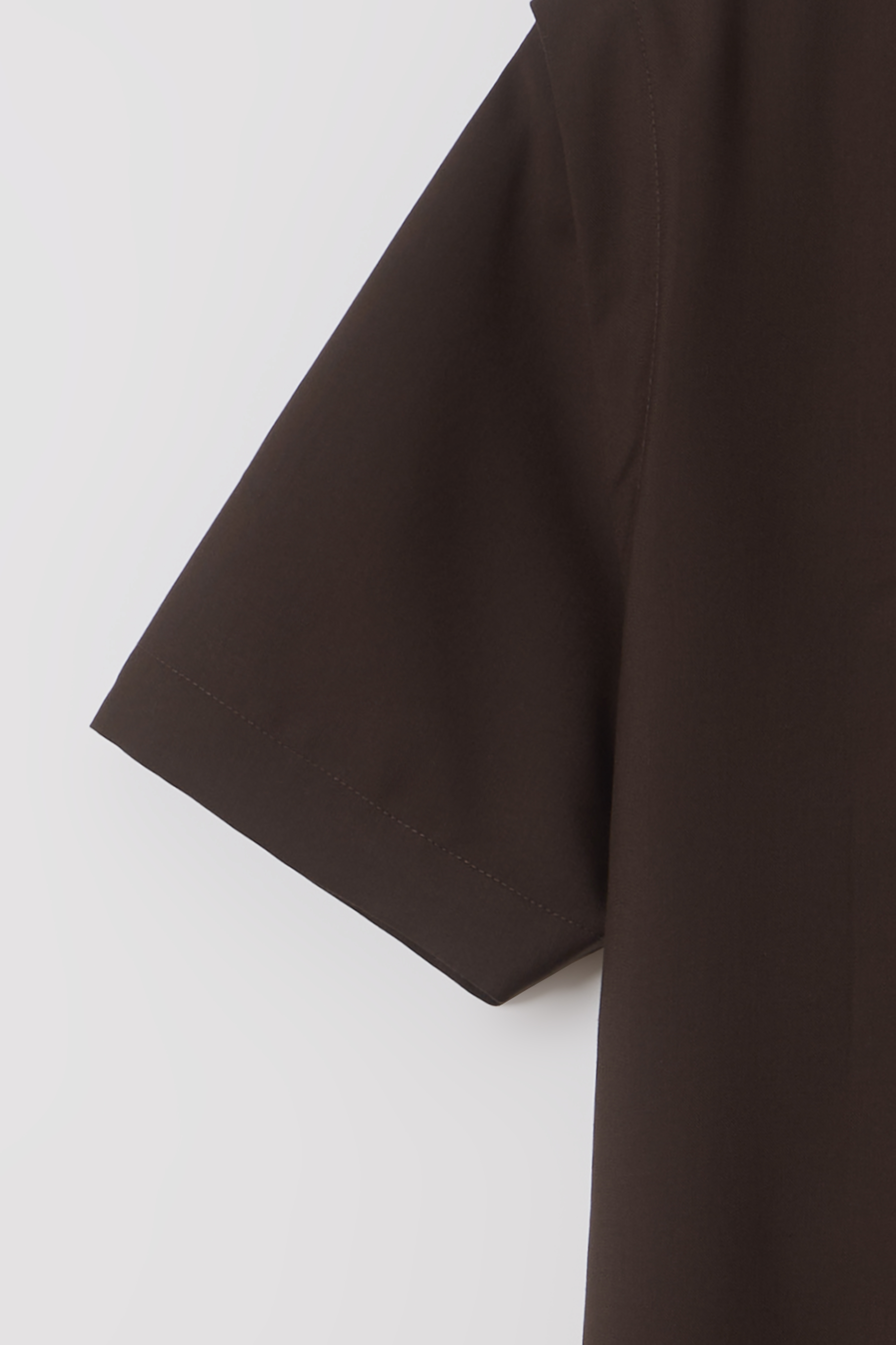 dart line blouse (brown)