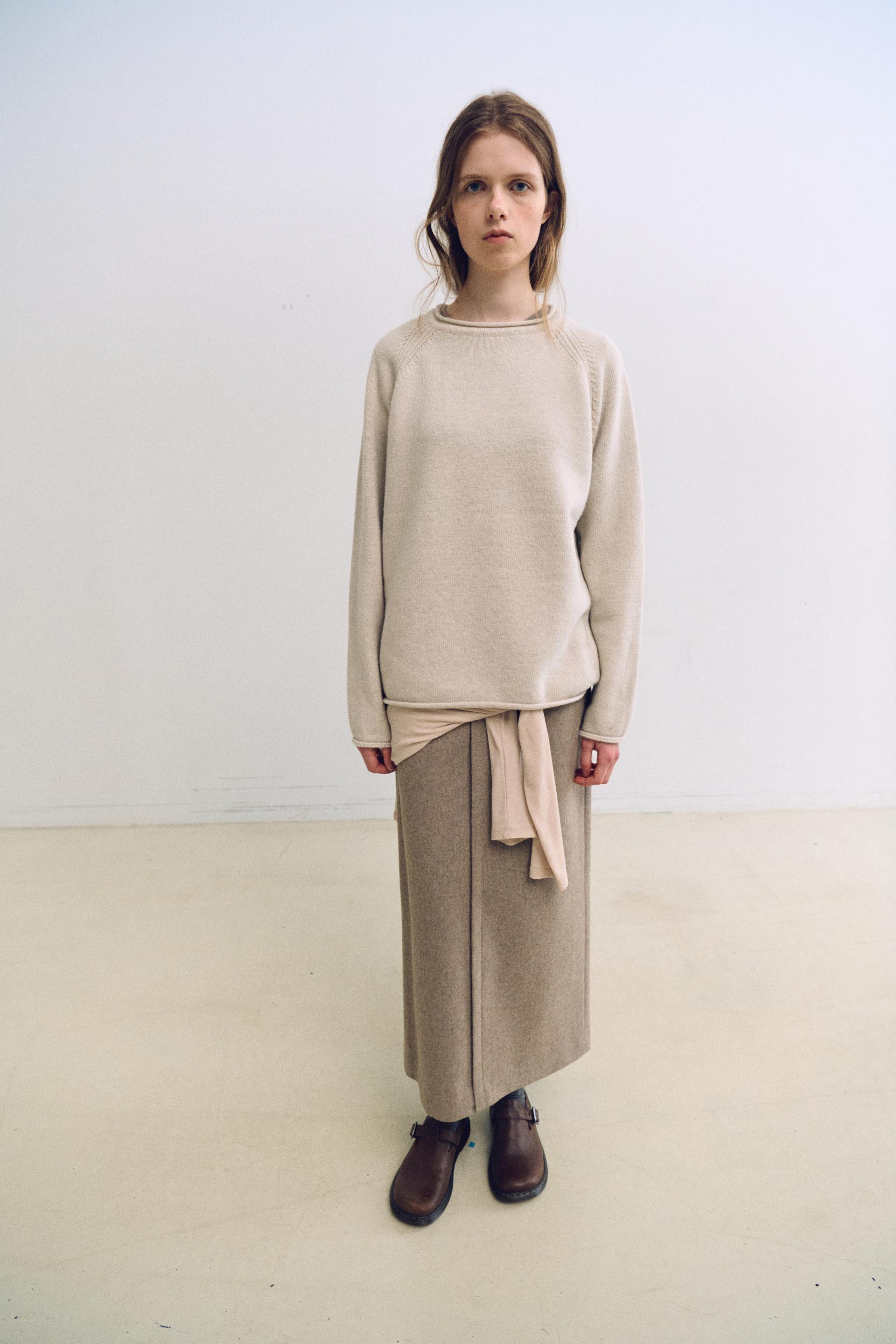 [3차 재입고 9/11 순차배송] bias herring knit (oatmeal)