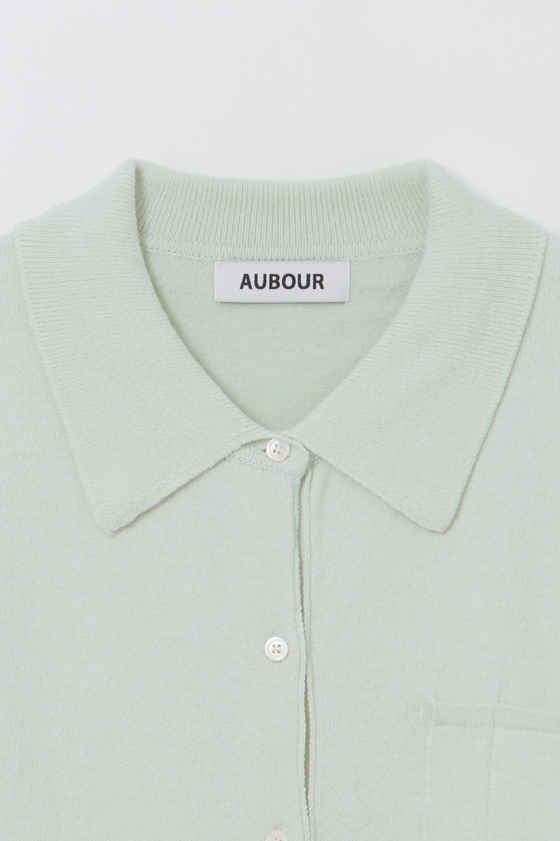 shirts pocket knit (mint)