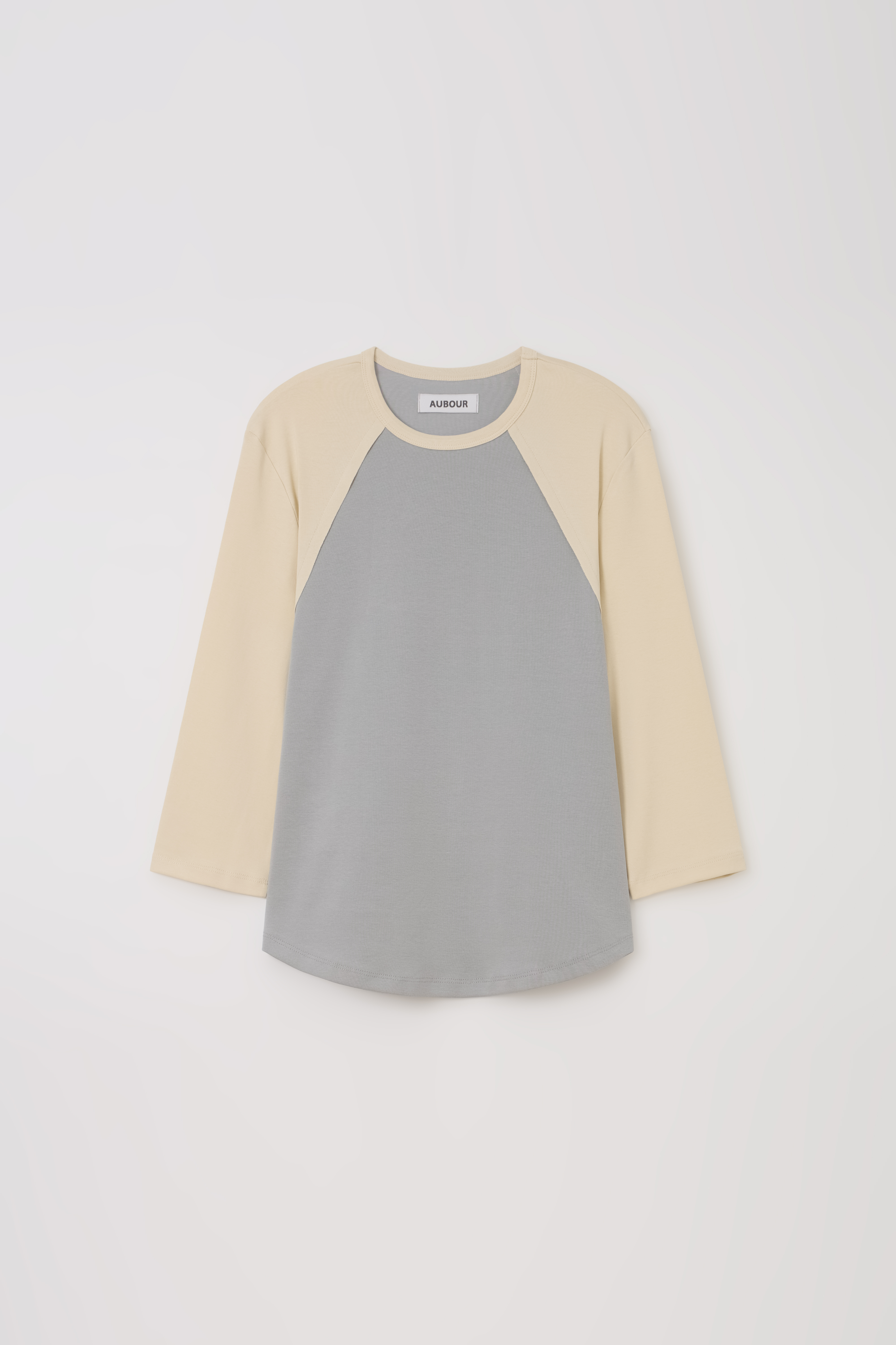 [2차 재입고] raw raglan t-shirt (ash yellow)