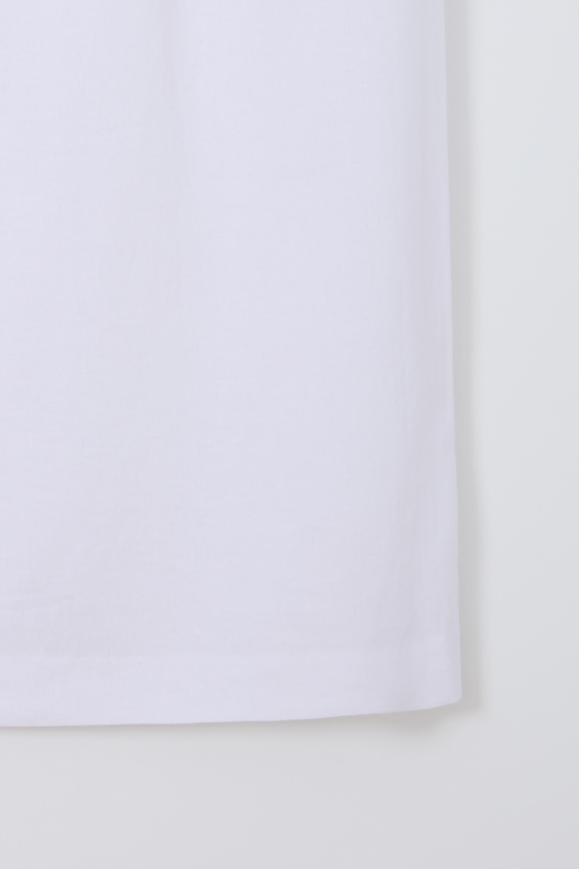 tuck maxi skirt (white)