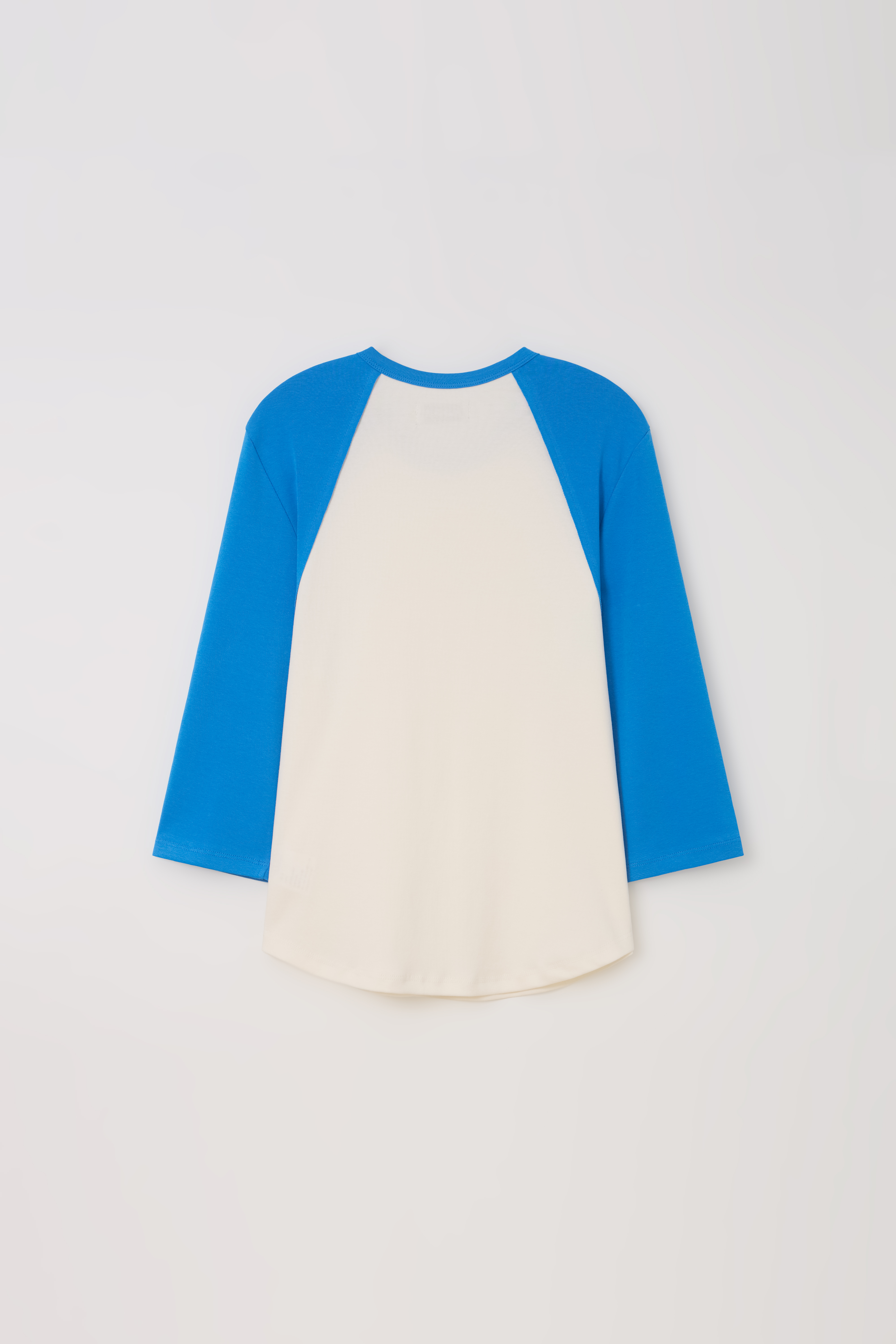 raw raglan t-shirt (blue)