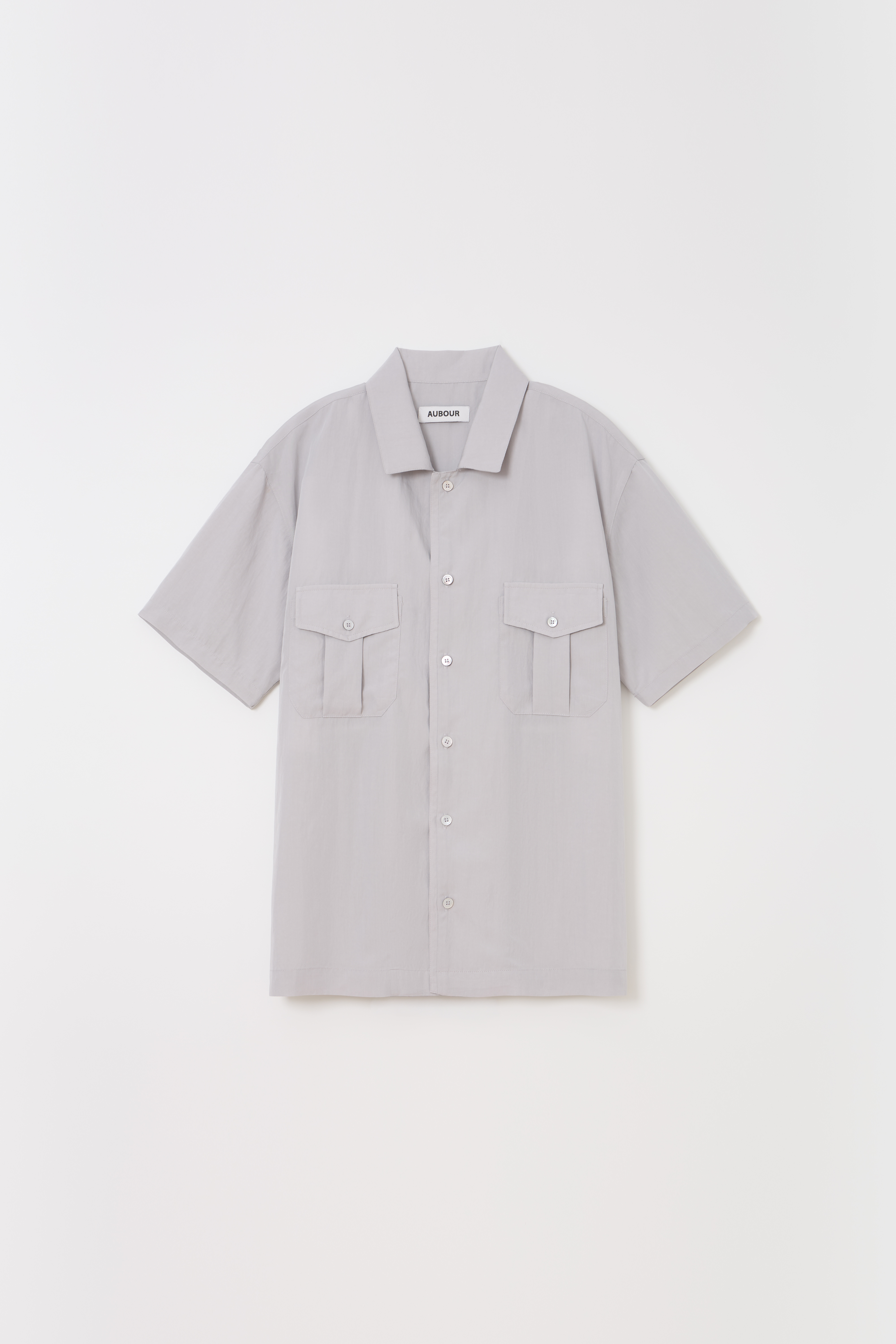 wrinkled lapel shirts (dusty sky)