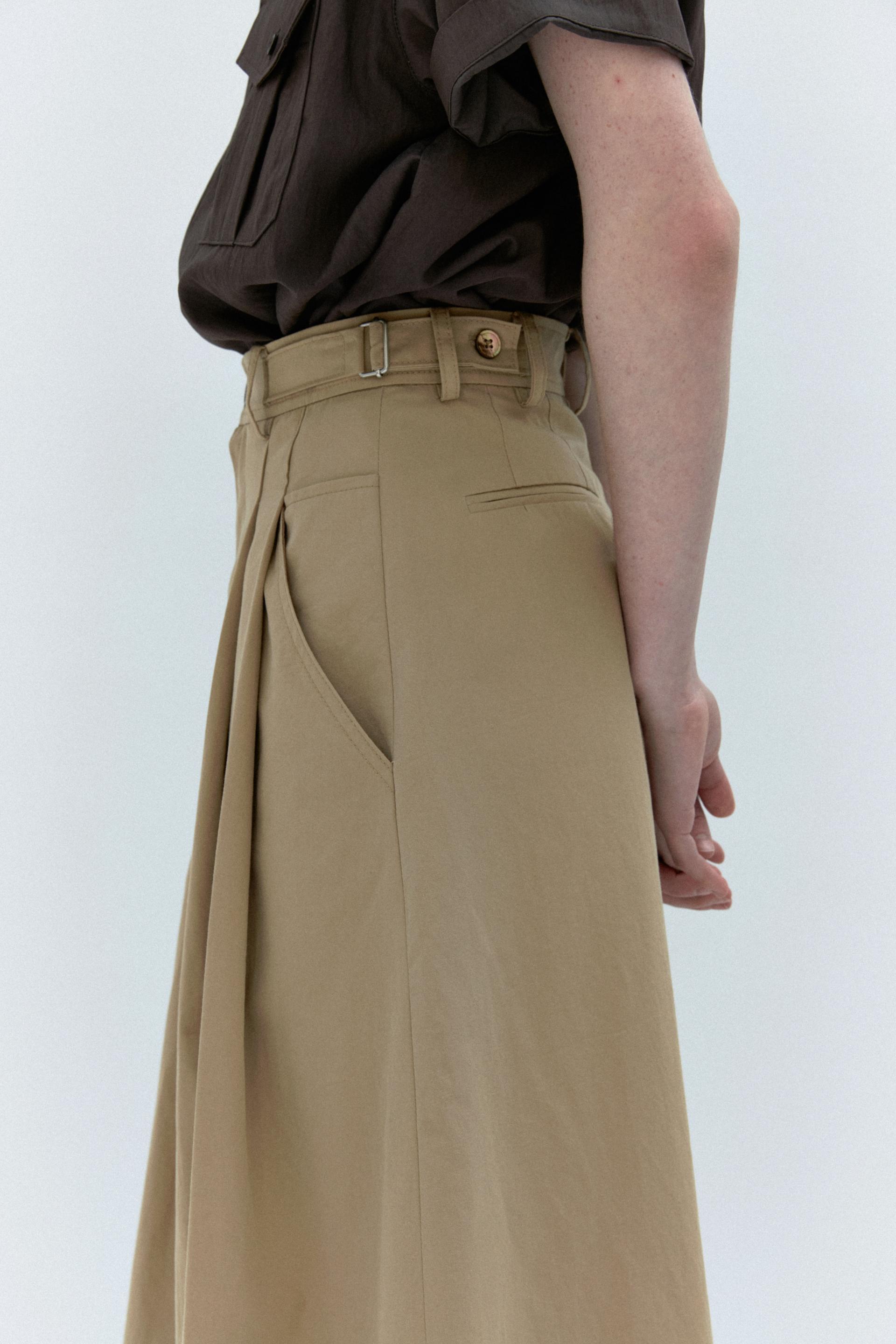 [14차 재입고 5/22 순차배송] wrinkled lapel shirts (brown)