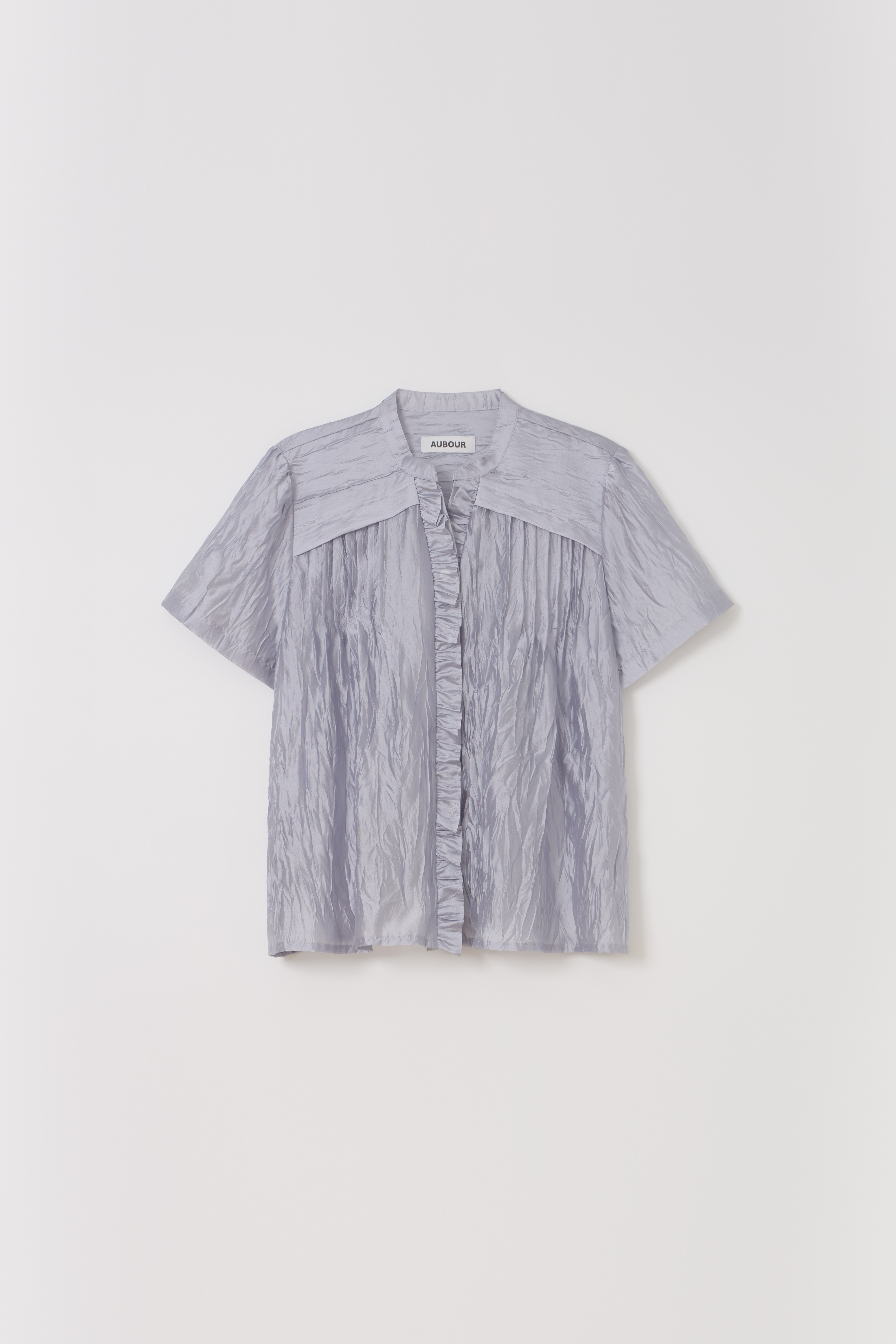 lace cap blouse (silver)