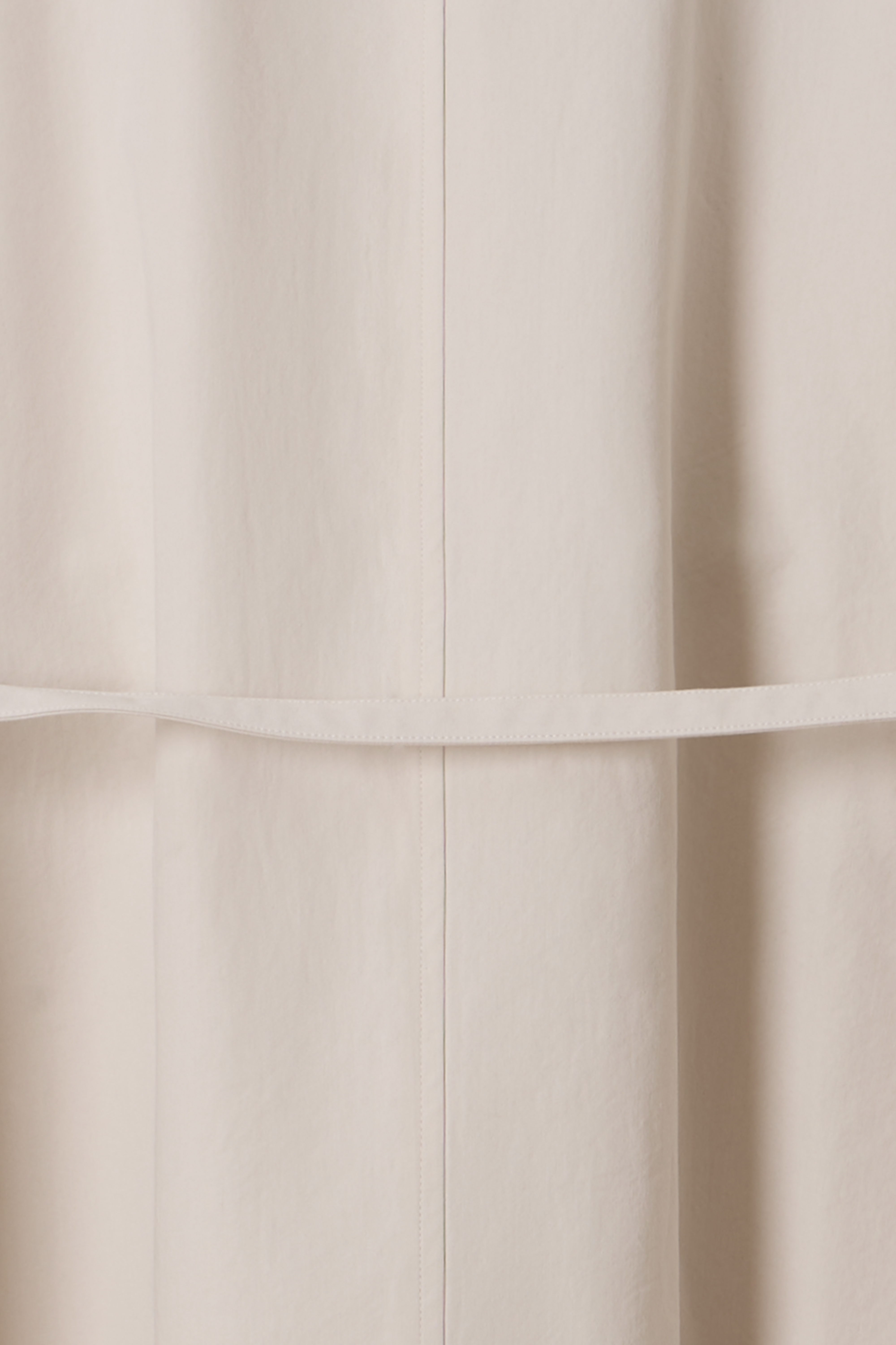 [7차 재입고] vent half trench coat (ivory)