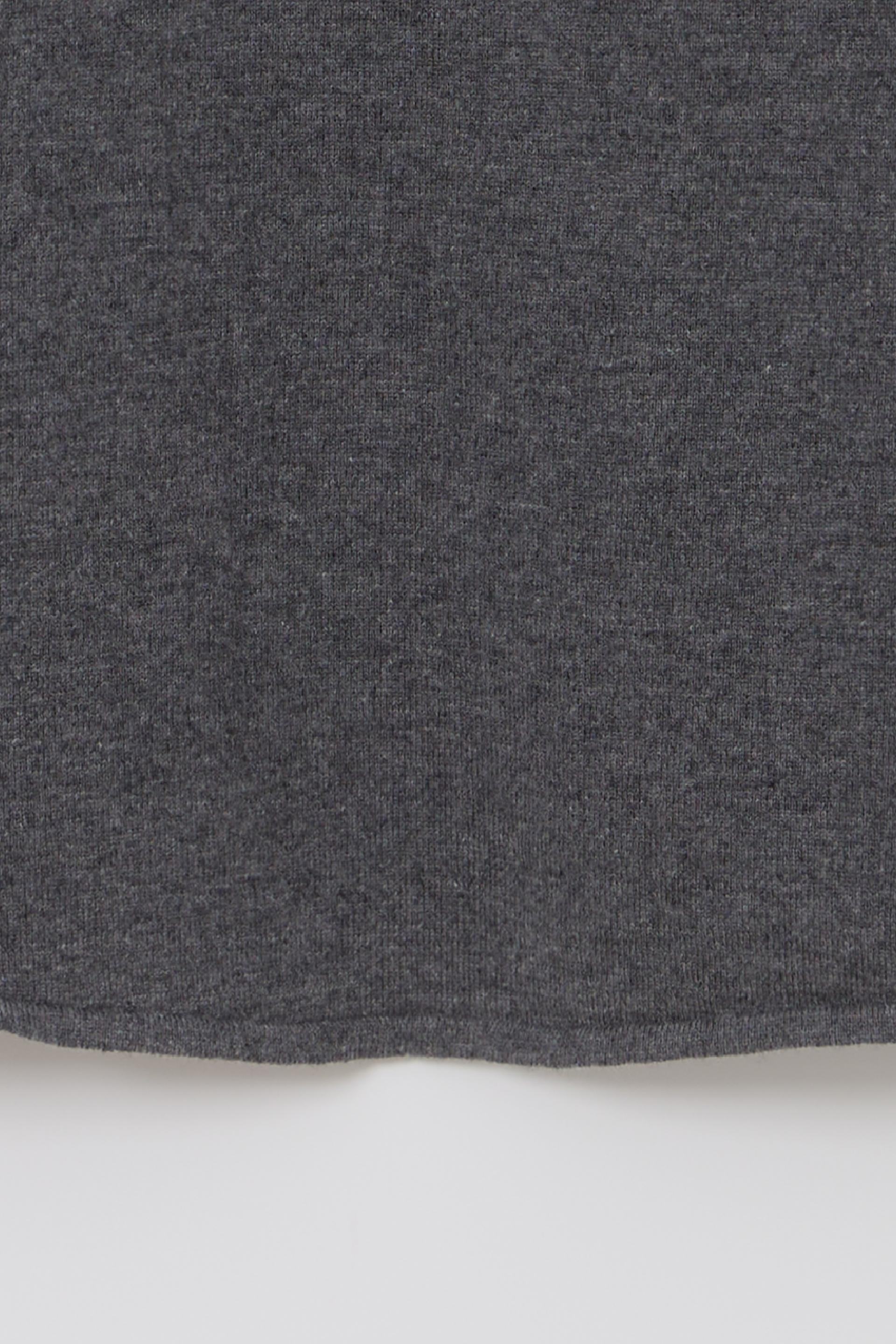 shirts pocket knit (charcoal)