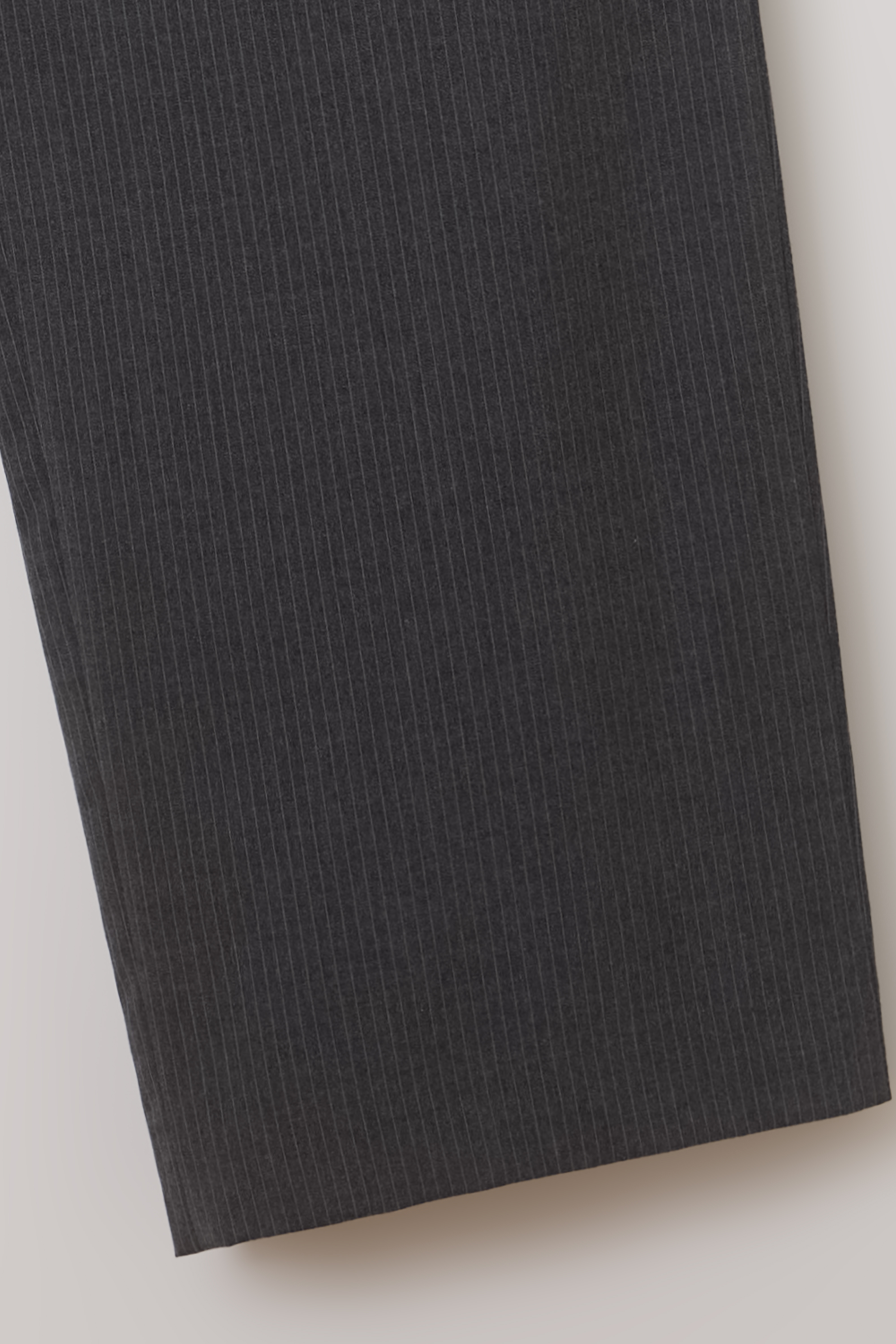 curved triple lip pants (grey stripe)