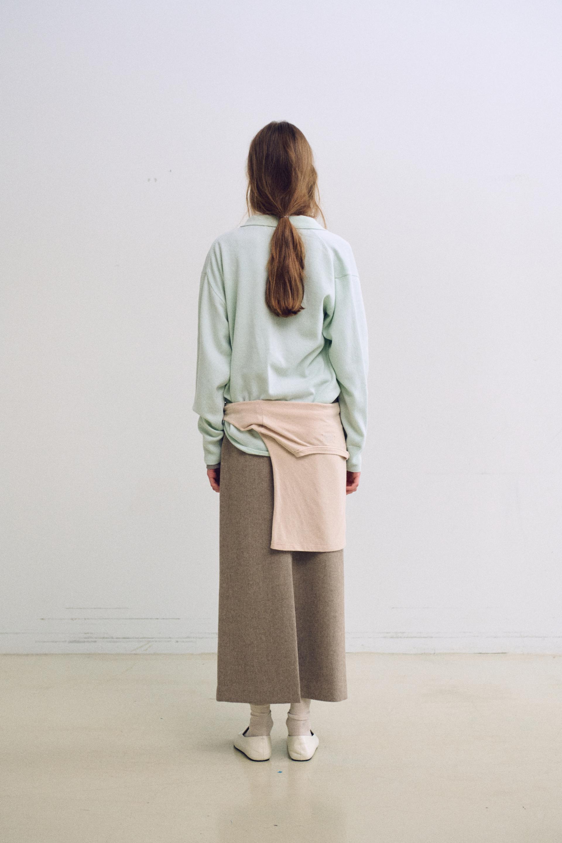 shirts pocket knit (mint)
